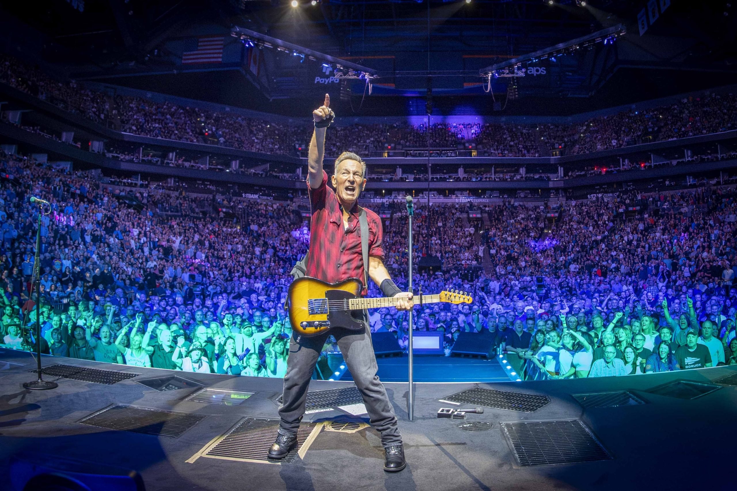 Bruce Springsteen & E Street Band at Footprint Center, Phoenix, Arizona on March 19, 2024.