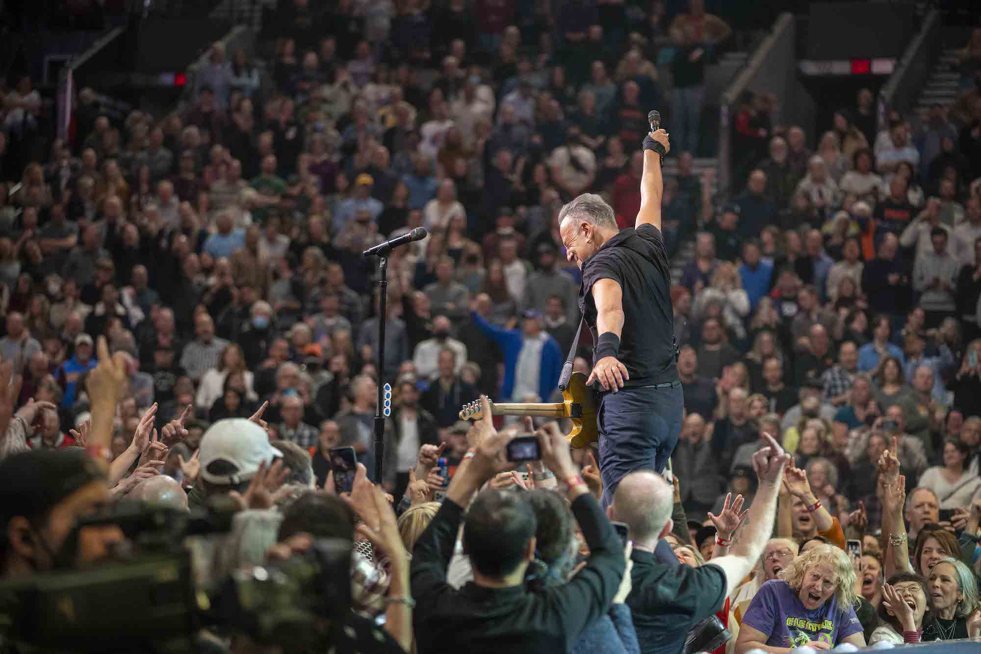 Bruce Springsteen & E Street Band at Moda Center, Portland, Oregon on February 25, 2023.