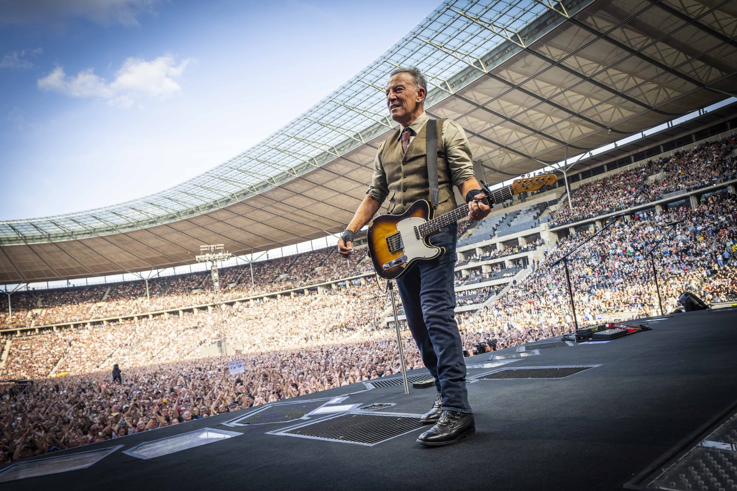 Bruce Springsteen & E Street Band at Olympiastadion, Berlin, Germany on June 11, 2025.
