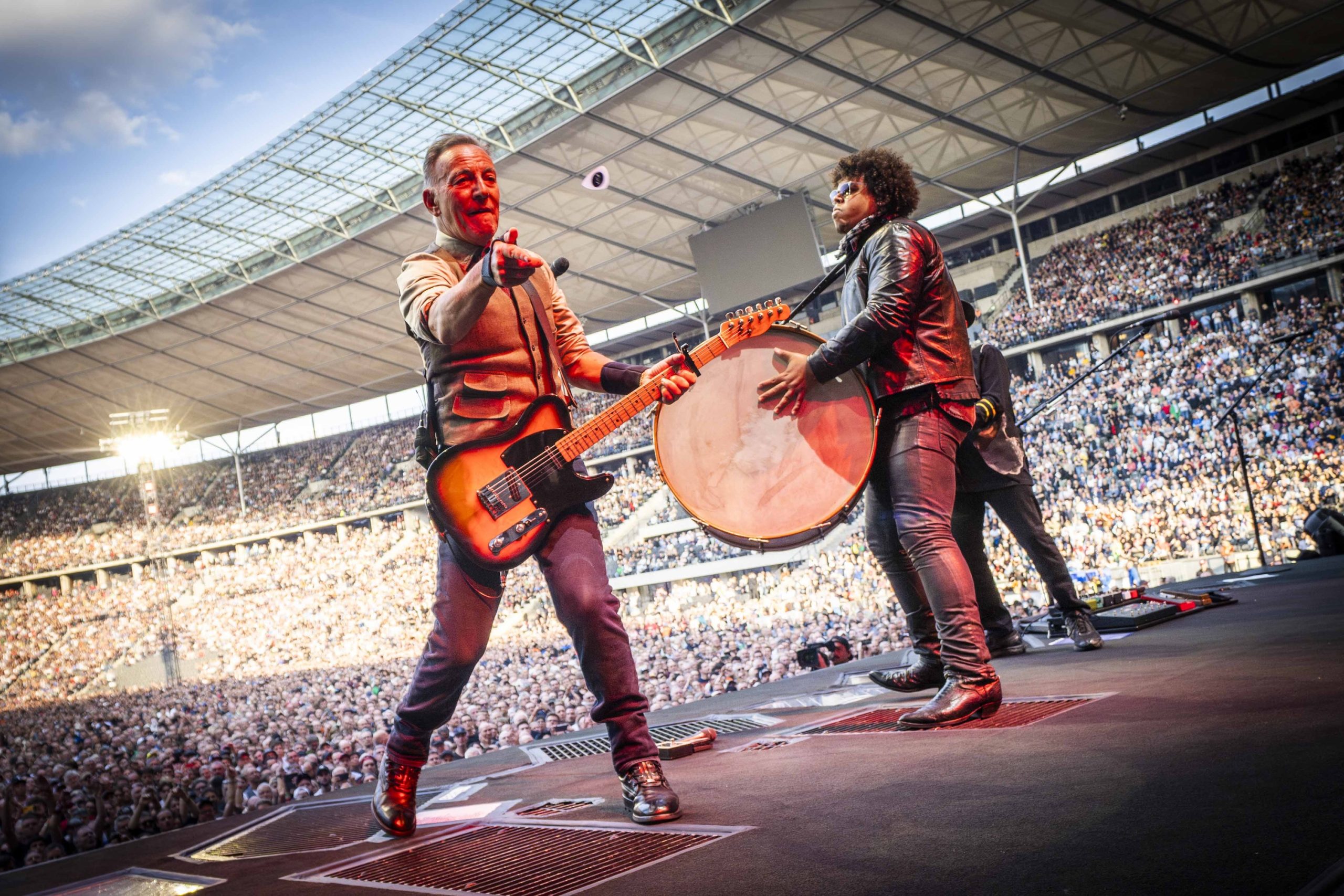 Bruce Springsteen & E Street Band at Olympiastadion, Berlin, Germany on June 11, 2025.