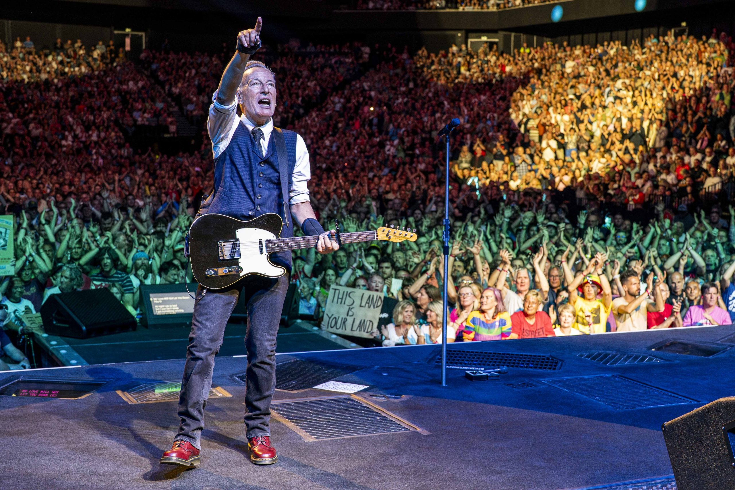 Bruce Springsteen & E Street Band at Co-op Live, Manchester, England on May 14, 2025.