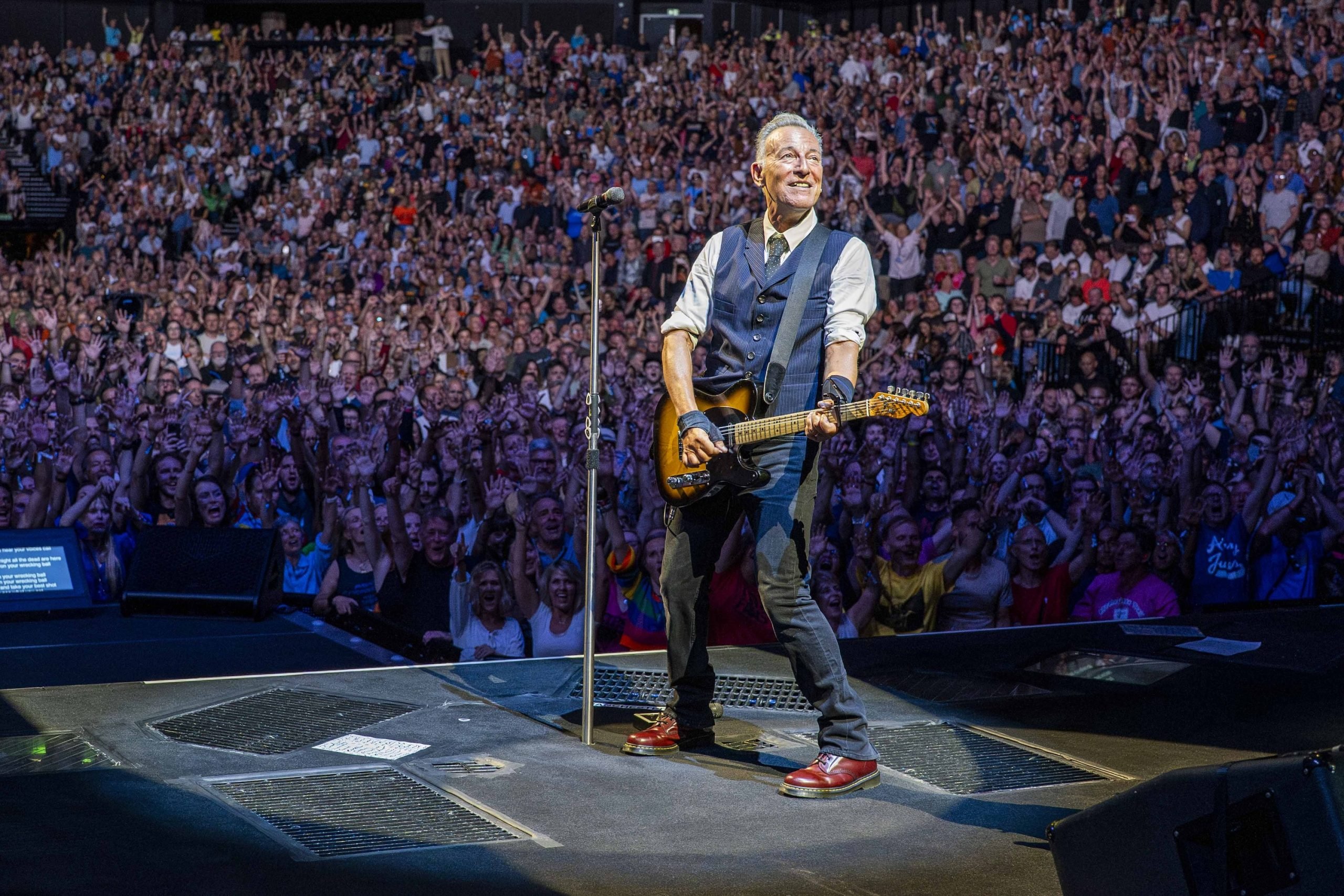 Bruce Springsteen & E Street Band at Co-op Live, Manchester, England on May 14, 2025.