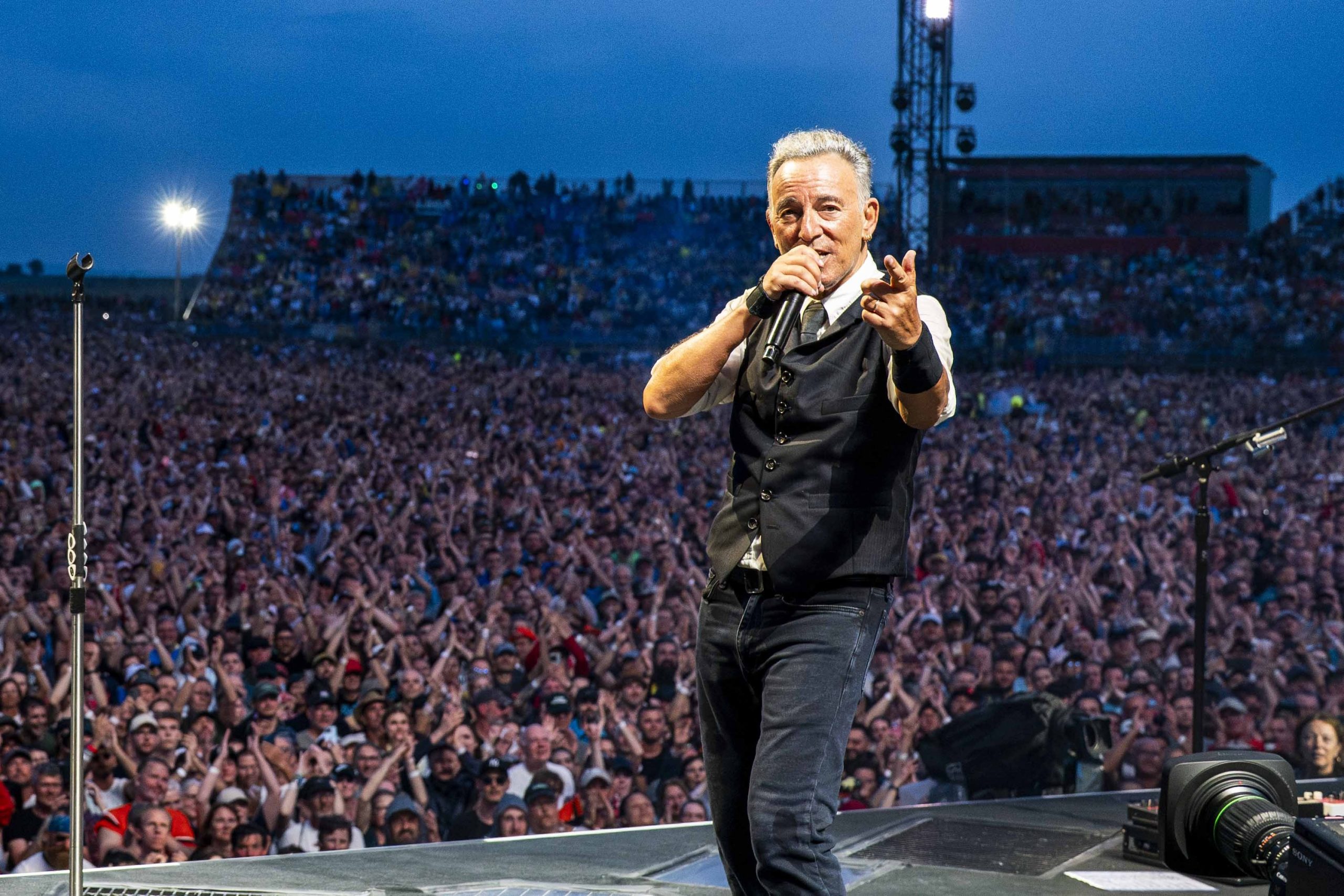 Bruce Springsteen & E Street Band at Airport Letnany, Prague, Czech Republic on June 15, 2025.