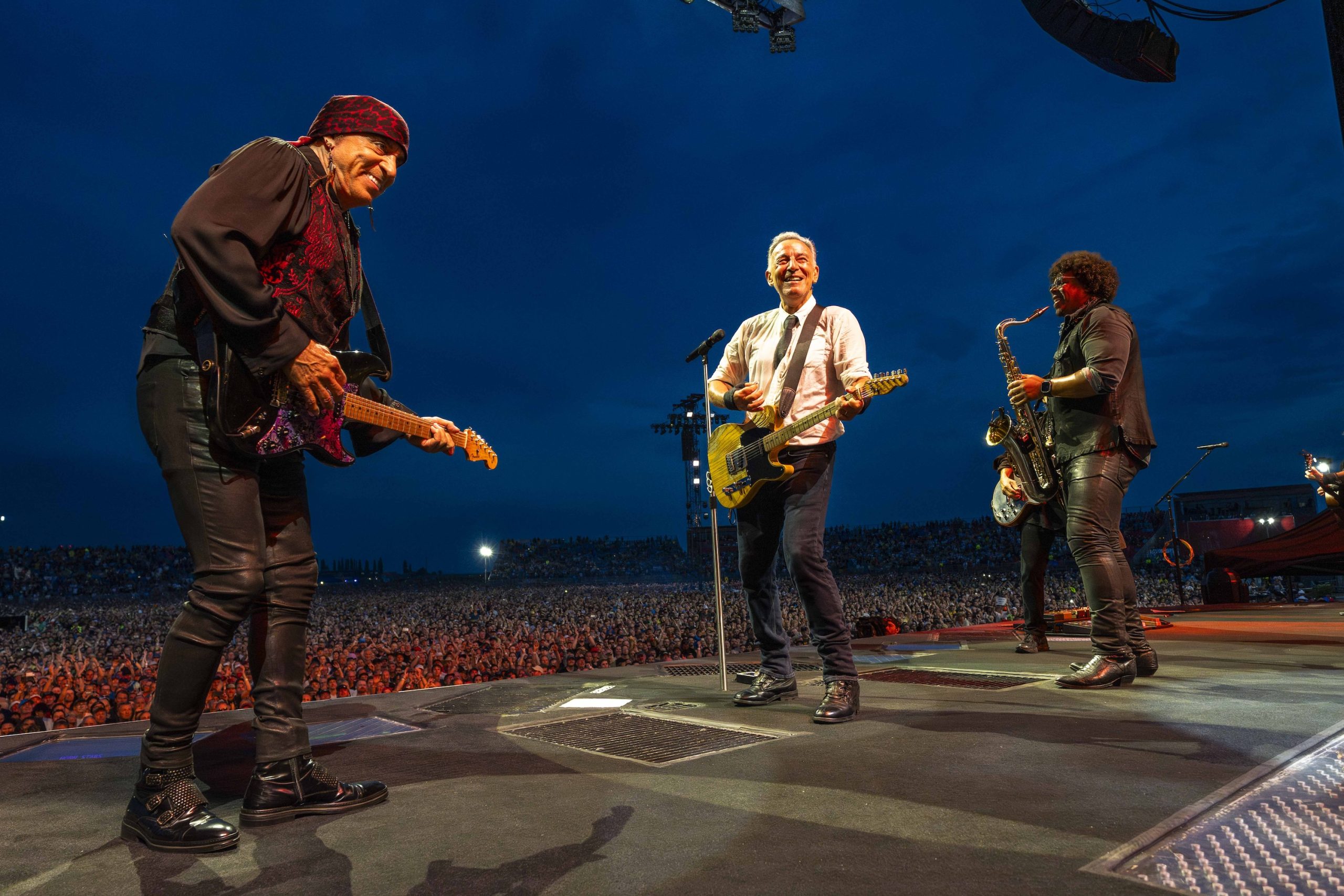 Bruce Springsteen & E Street Band at Airport Letnany, Prague, Czech Republic on June 15, 2025.