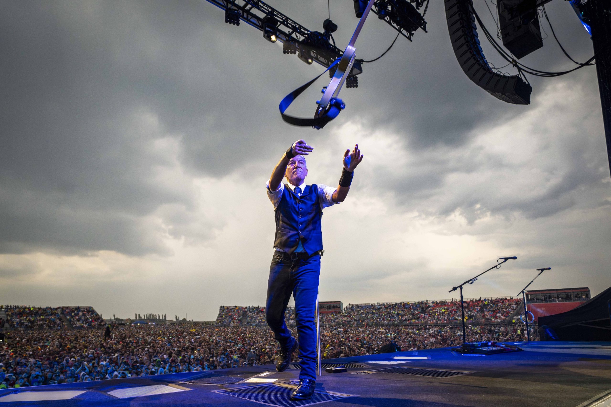 Bruce Springsteen & E Street Band at Airport Letnany, Prague, Czech Republic on June 15, 2025.