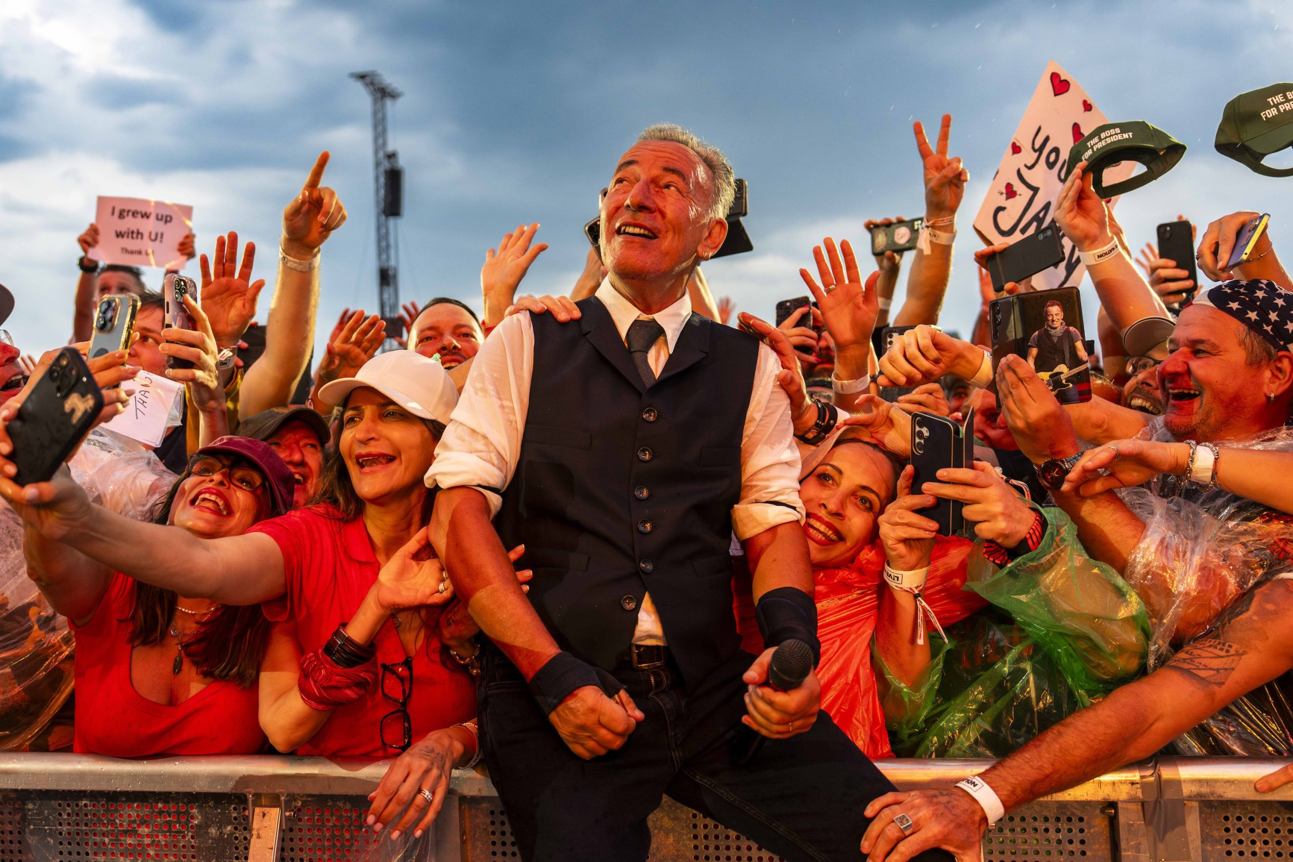 Bruce Springsteen & E Street Band at Airport Letnany, Prague, Czech Republic on June 15, 2025.