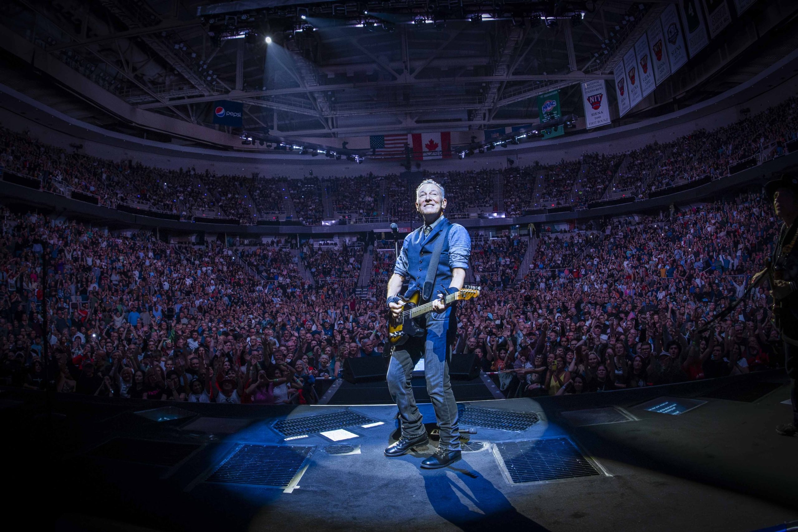 Bruce Springsteen & E Street Band at MVP Arena, Albany, New York on April 15, 2024.