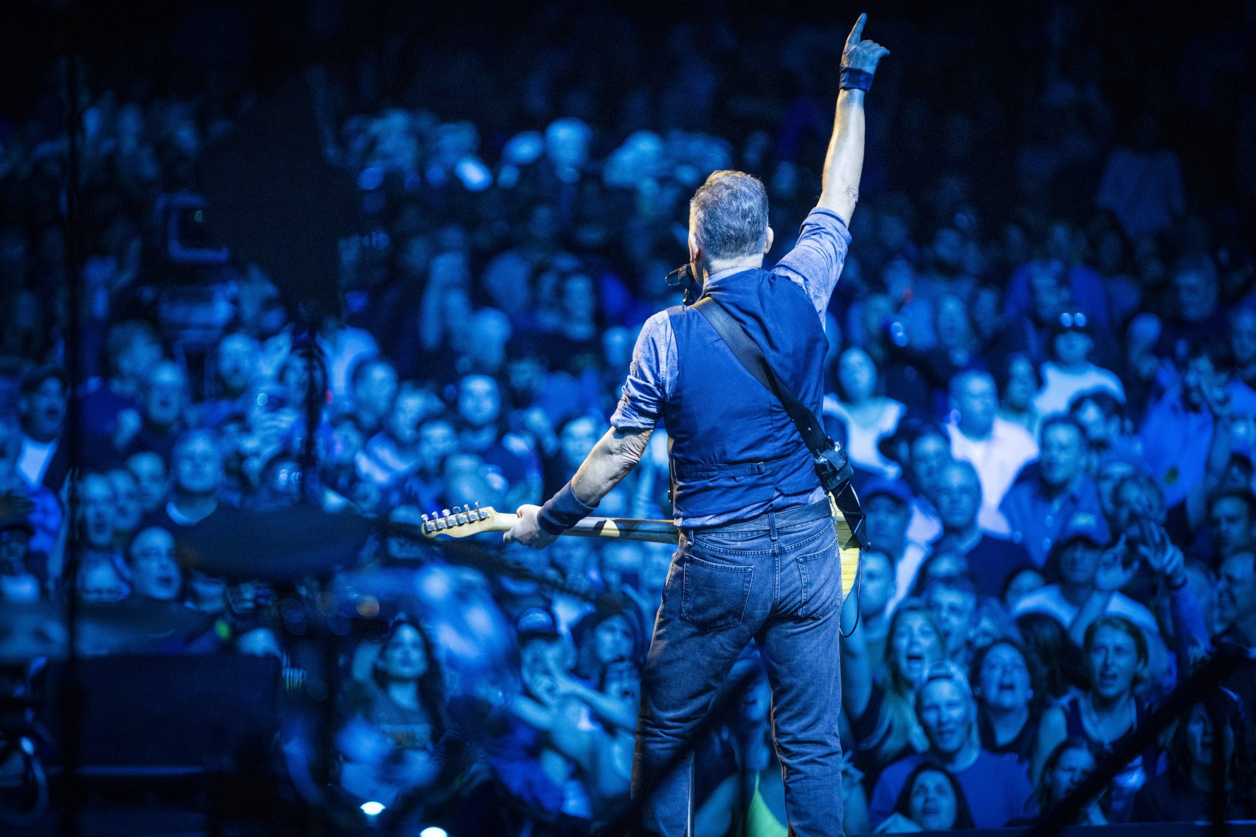 Bruce Springsteen & E Street Band at MVP Arena, Albany, New York on April 15, 2024.