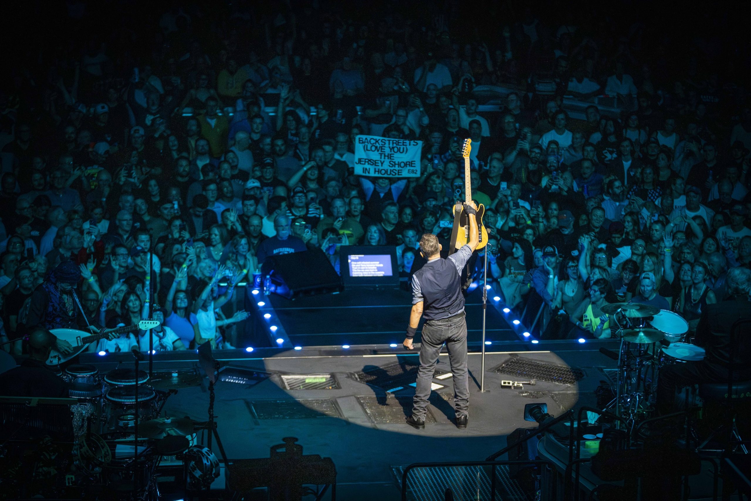 Bruce Springsteen & E Street Band at MVP Arena, Albany, New York on April 15, 2024.