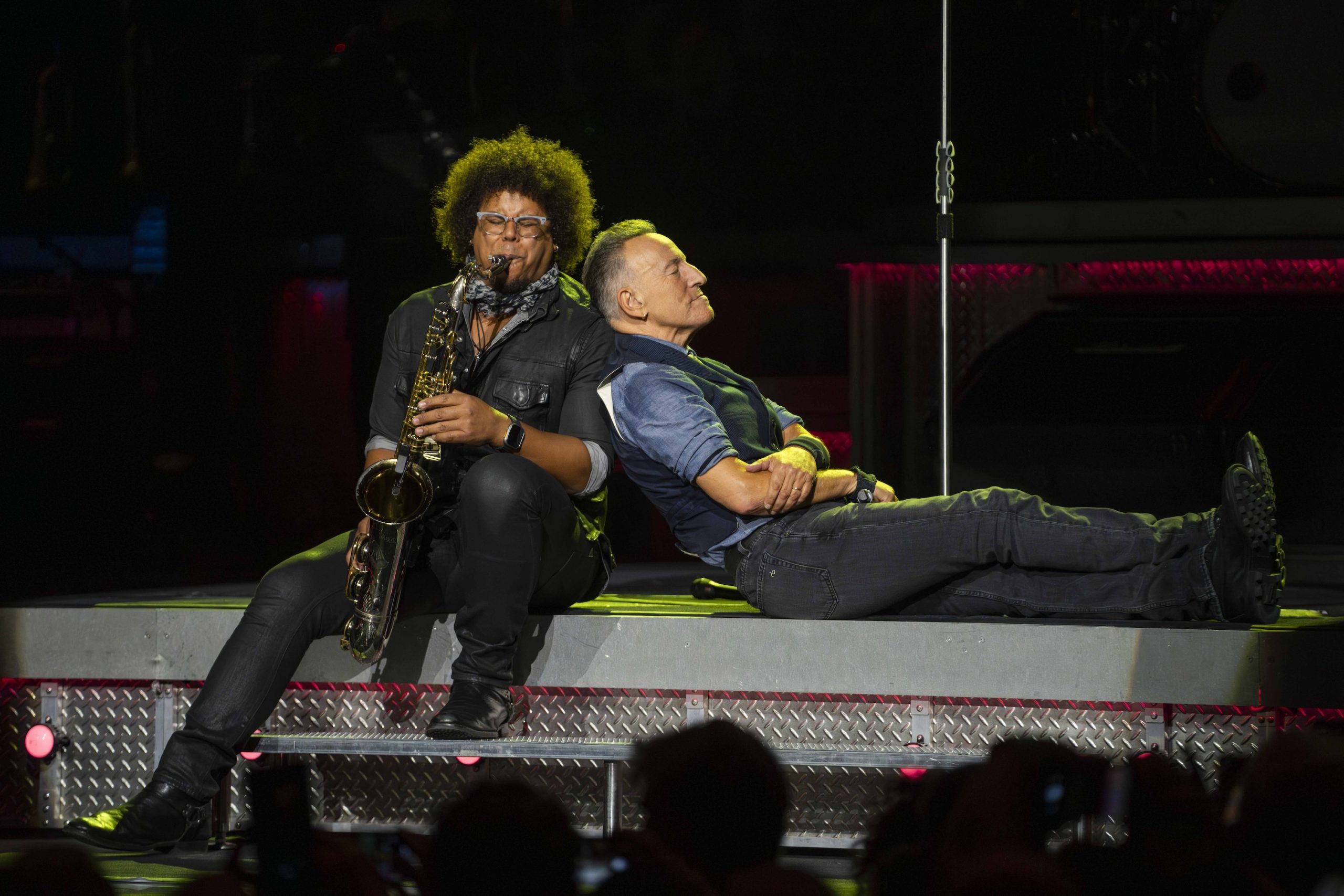 Bruce Springsteen & E Street Band at MVP Arena, Albany, New York on April 15, 2024.