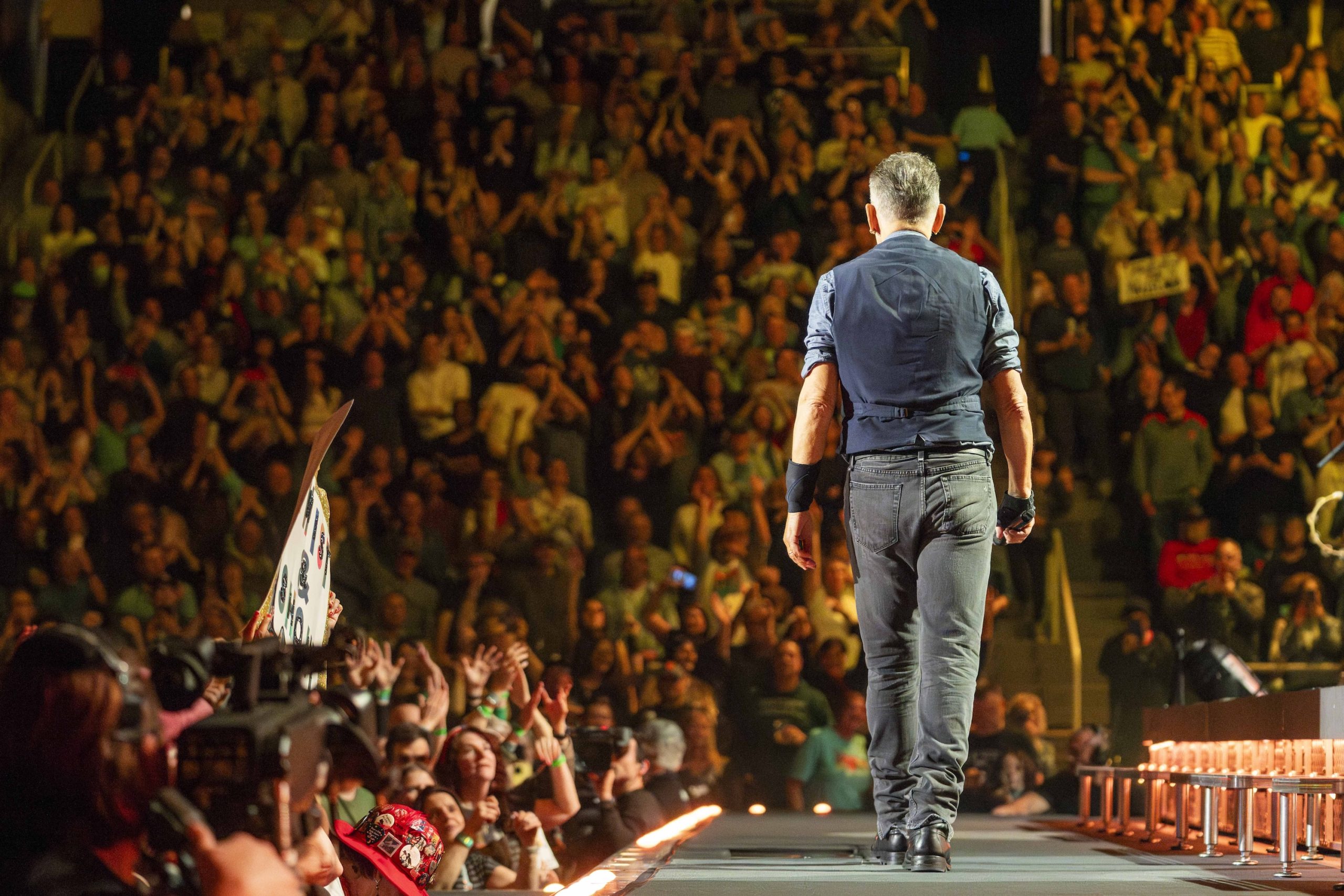 Bruce Springsteen & E Street Band at MVP Arena, Albany, New York on April 15, 2024.