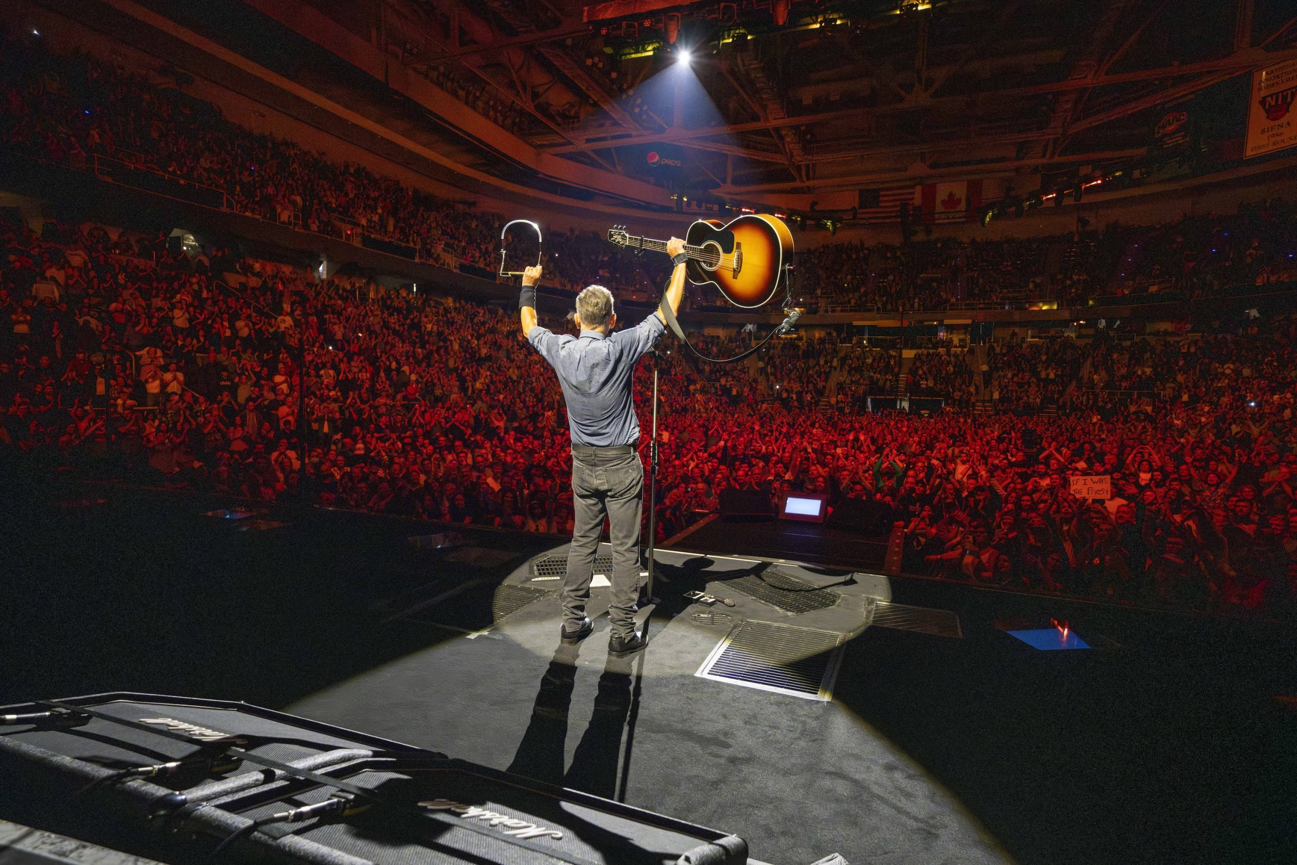 Bruce Springsteen & E Street Band at MVP Arena, Albany, New York on April 15, 2024.