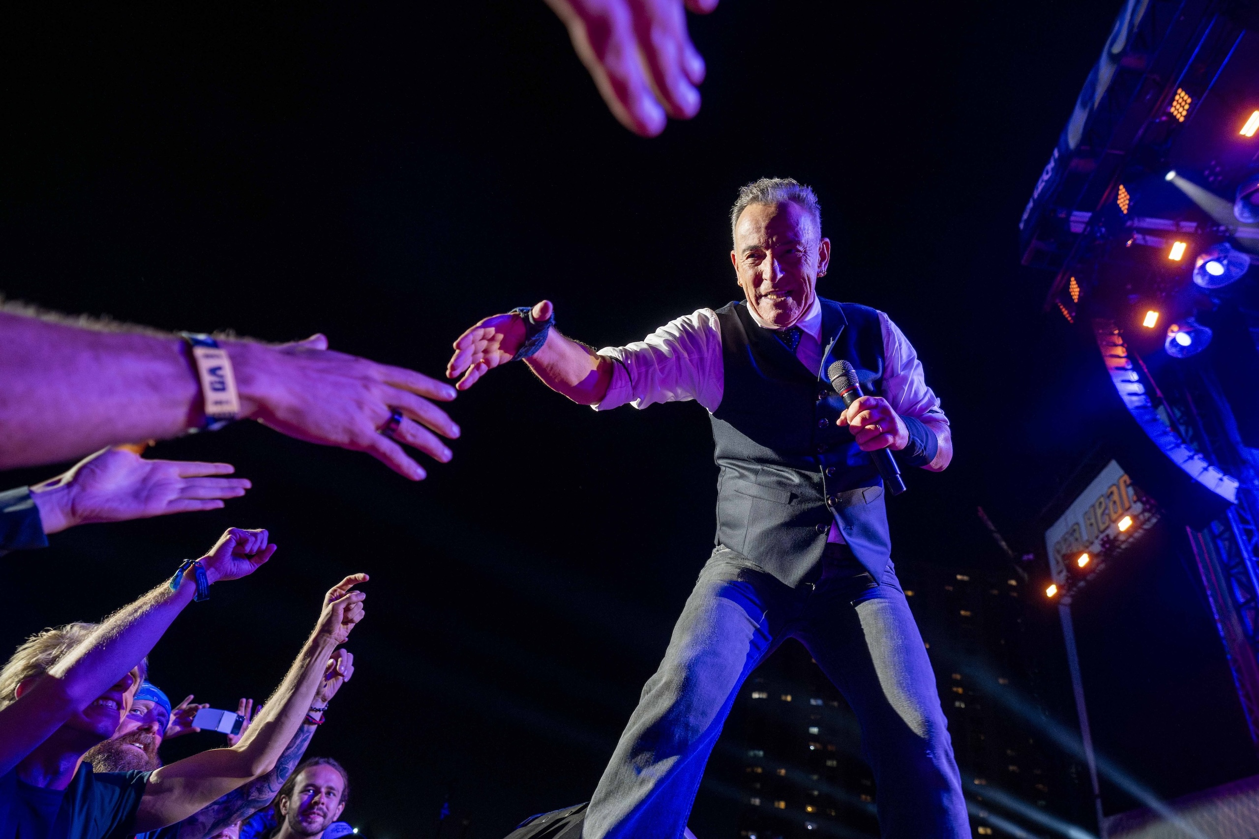 Bruce Springsteen & E Street Band at Sea.Hear.Now Festival, Asbury Park, NJ on September 15, 2024.