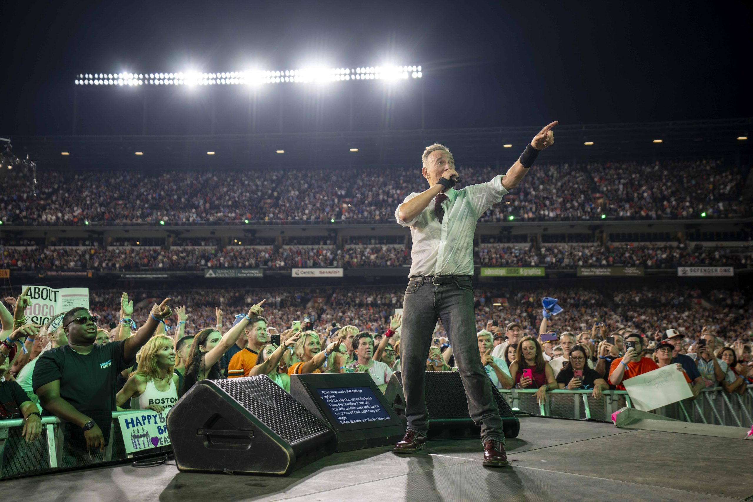 Bruce Springsteen & E Street Band at Oriole Park at Camden Yards, Baltimore, MD on September 13, 2024.