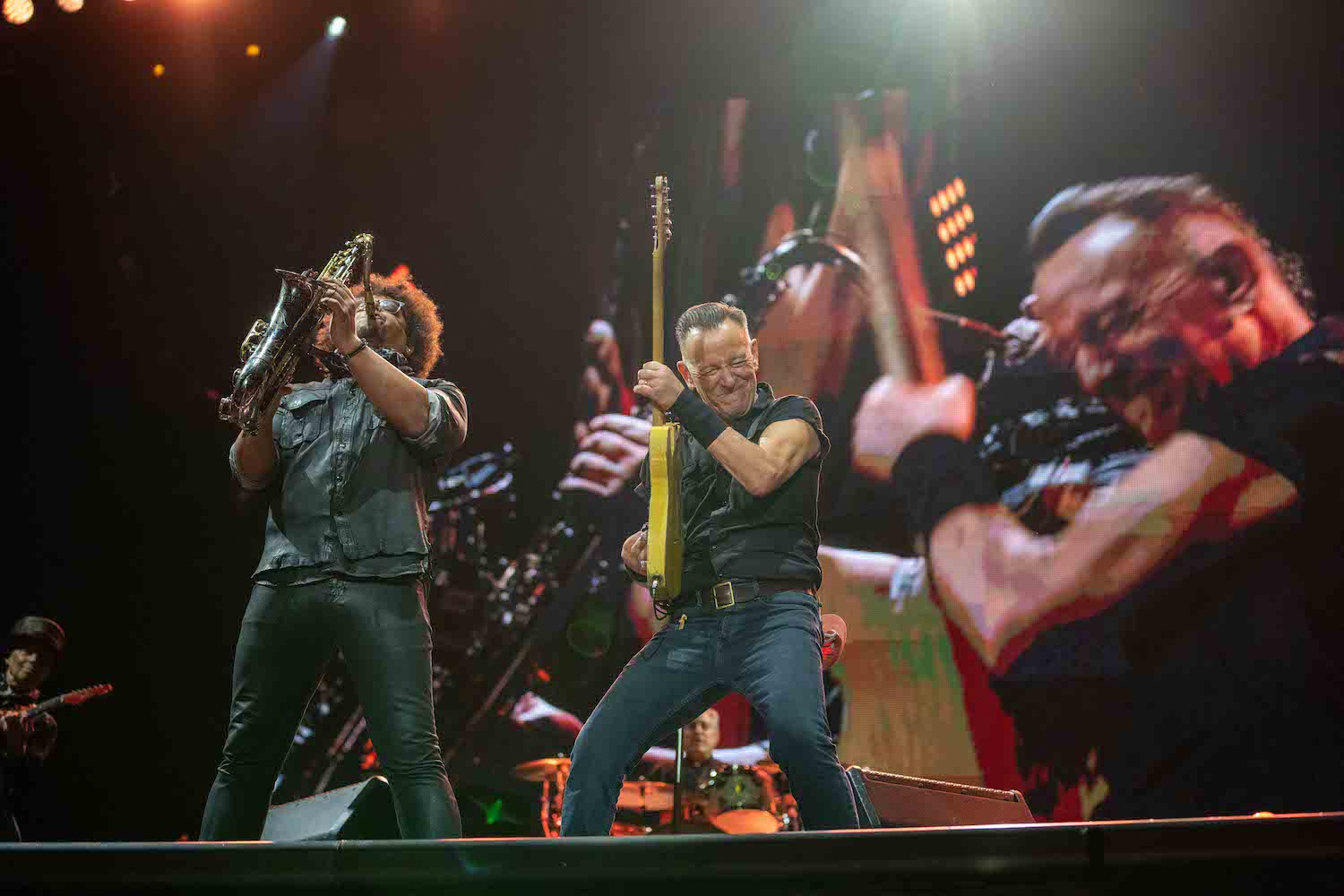 Bruce Springsteen & E Street Band at Estadi Olímpic, Barcelona, Spain on April 30, 2023.