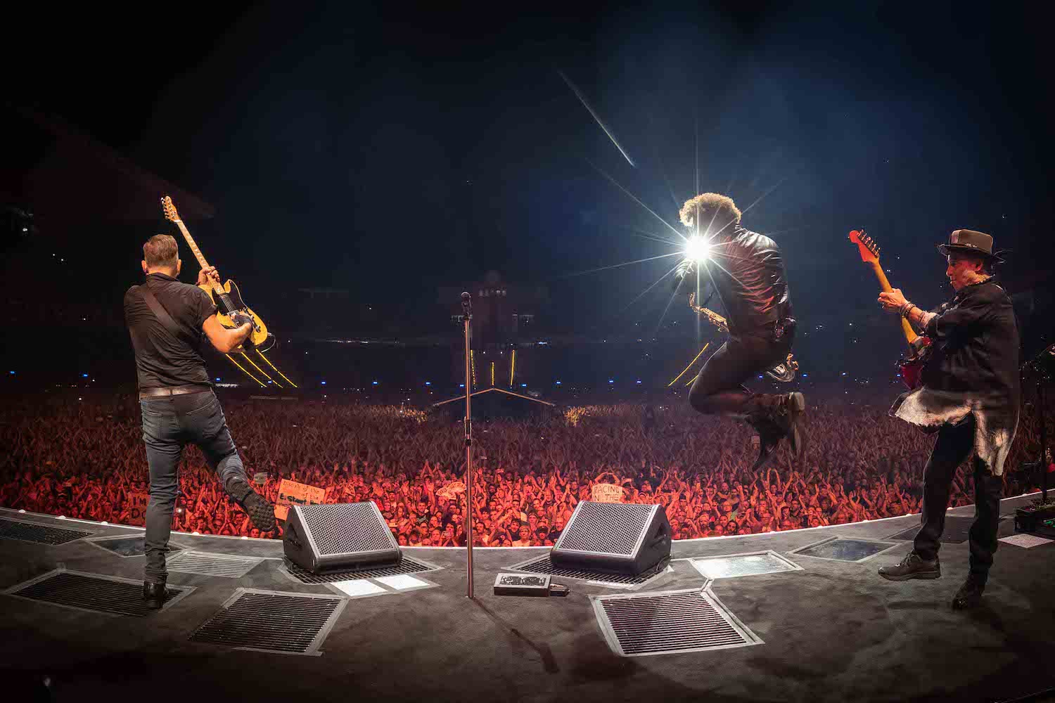 Bruce Springsteen & E Street Band at Estadi Olímpic, Barcelona, Spain on April 28, 2023.