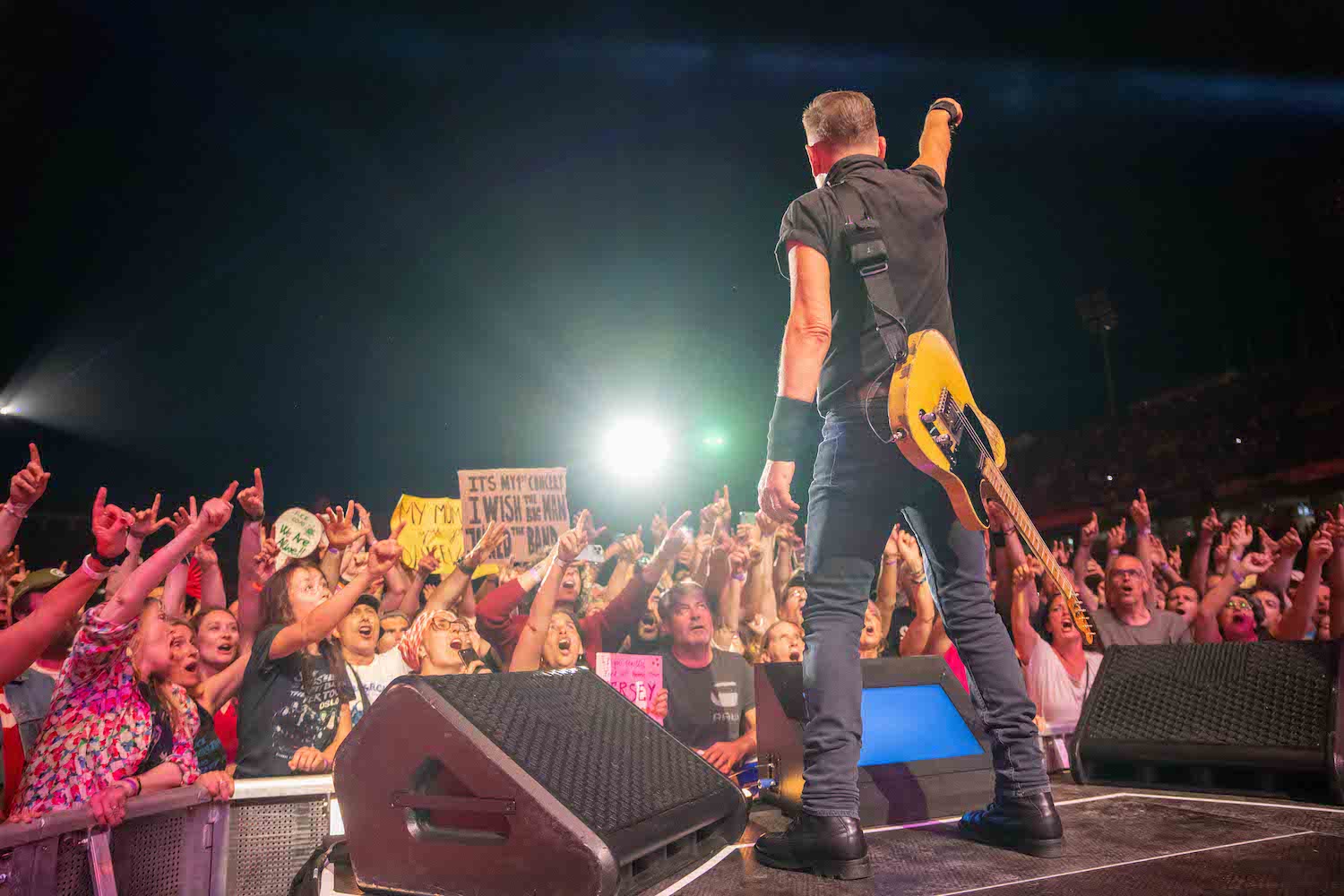 Bruce Springsteen & E Street Band at Estadi Olímpic, Barcelona, Spain on April 28, 2023.