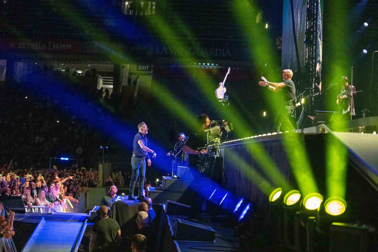 Bruce Springsteen & E Street Band at Estadi Olímpic, Barcelona, Spain on April 28, 2023.