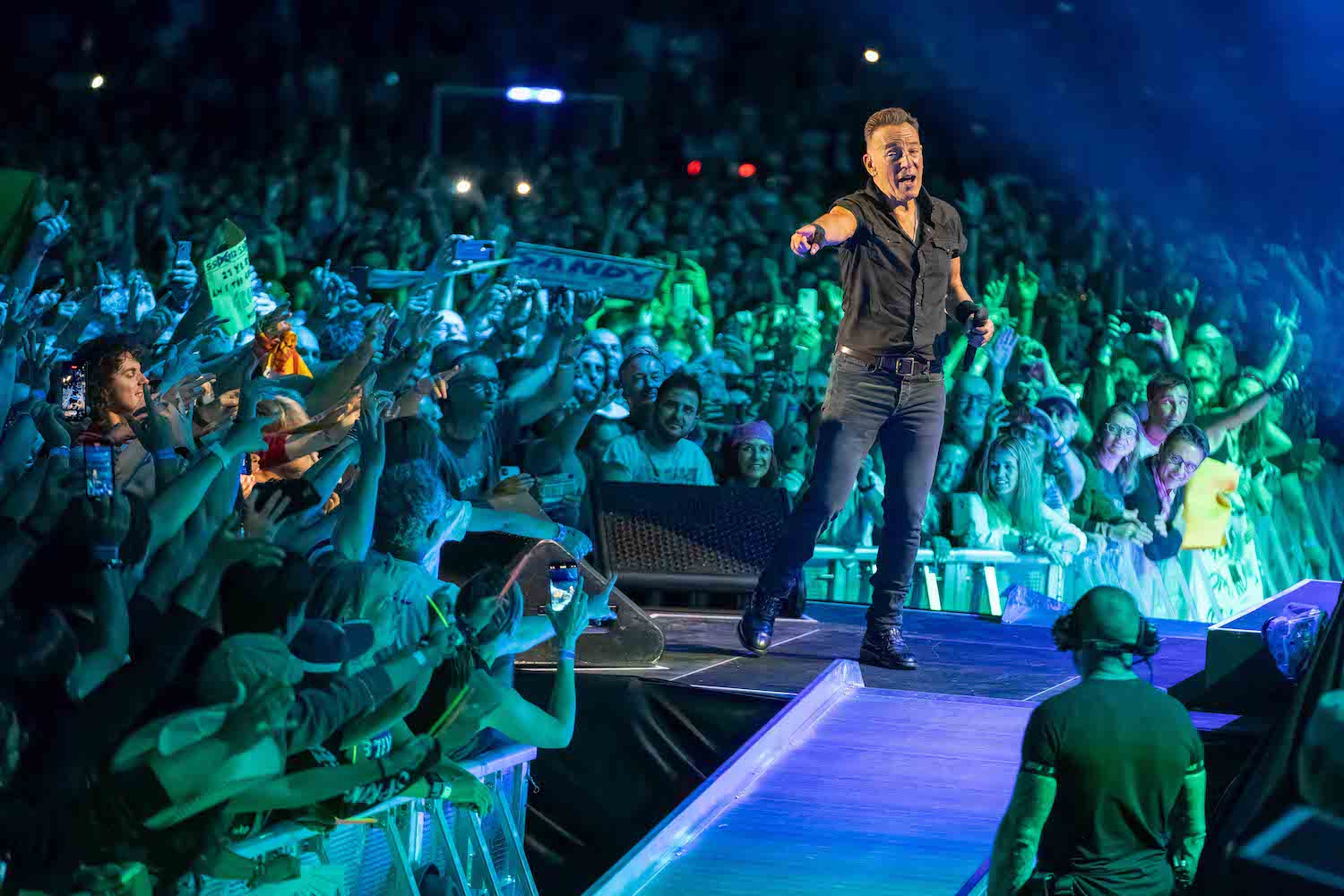 Bruce Springsteen & E Street Band at Estadi Olímpic, Barcelona, Spain on April 28, 2023.