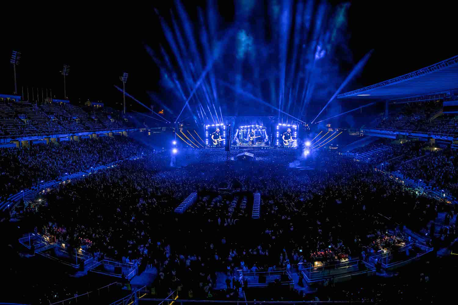 Bruce Springsteen & E Street Band at Estadi Olímpic, Barcelona, Spain on April 28, 2023.