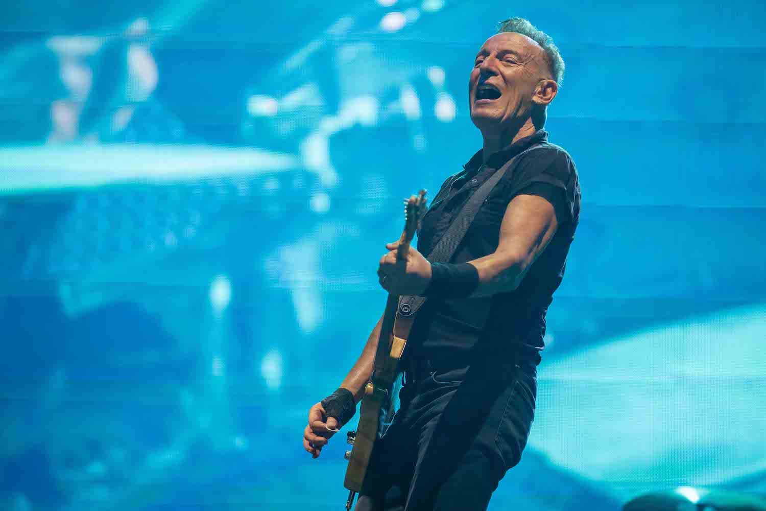 Bruce Springsteen & E Street Band at Estadi Olímpic, Barcelona, Spain on April 28, 2023.