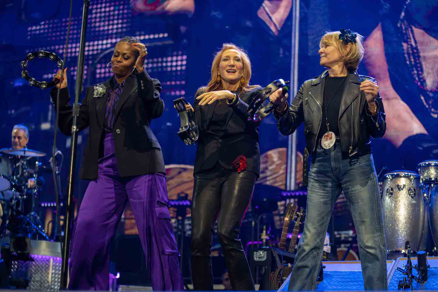 Bruce Springsteen & E Street Band at Estadi Olímpic, Barcelona, Spain on April 28, 2023.