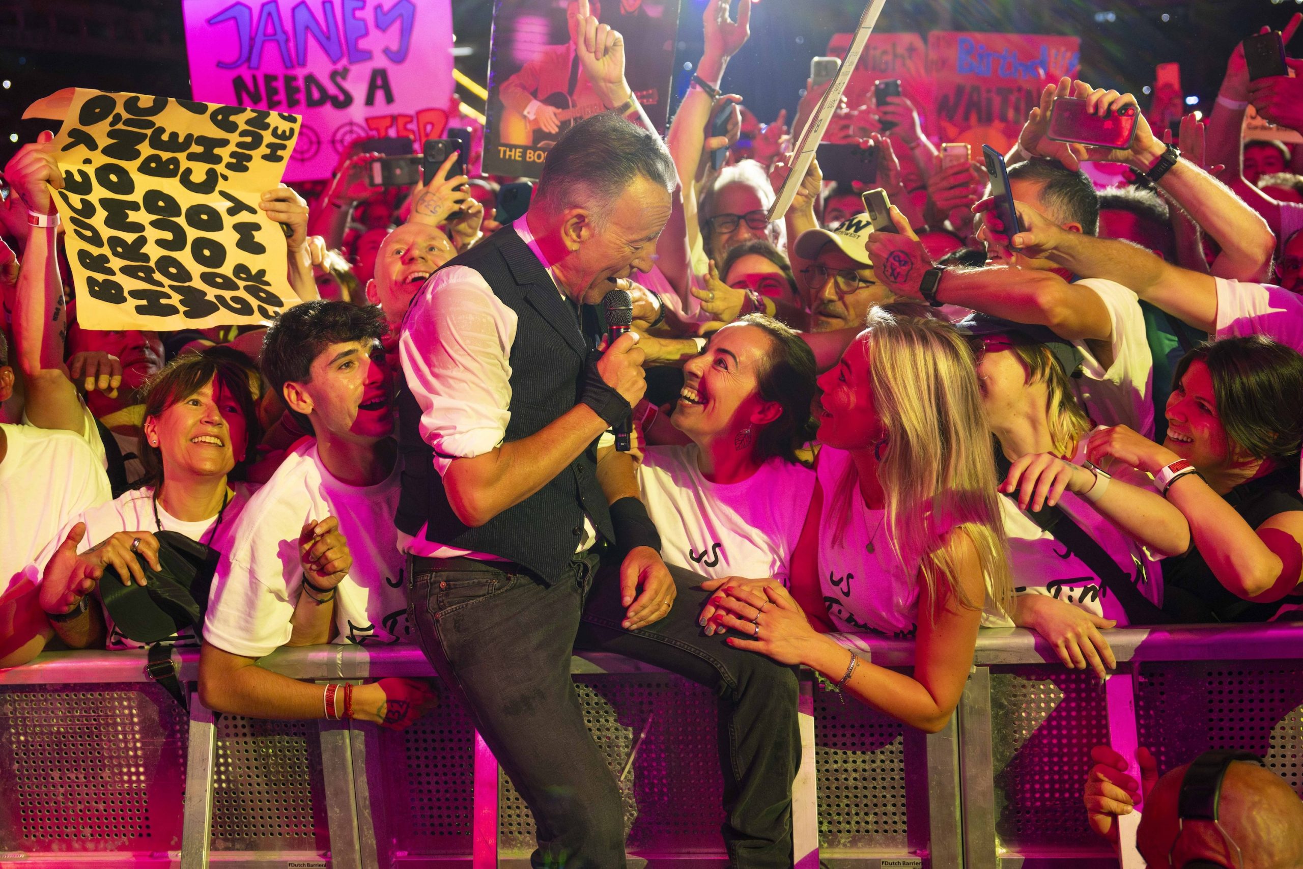 Bruce Springsteen & E Street Band at Estadi Olímpic, Barcelona, Spain on June 20, 2024.