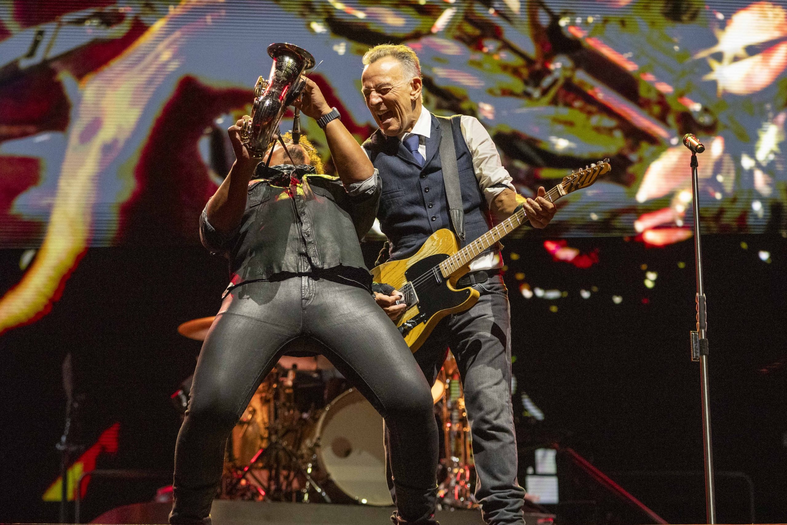 Bruce Springsteen & E Street Band at Estadi Olímpic, Barcelona, Spain on June 20, 2024.