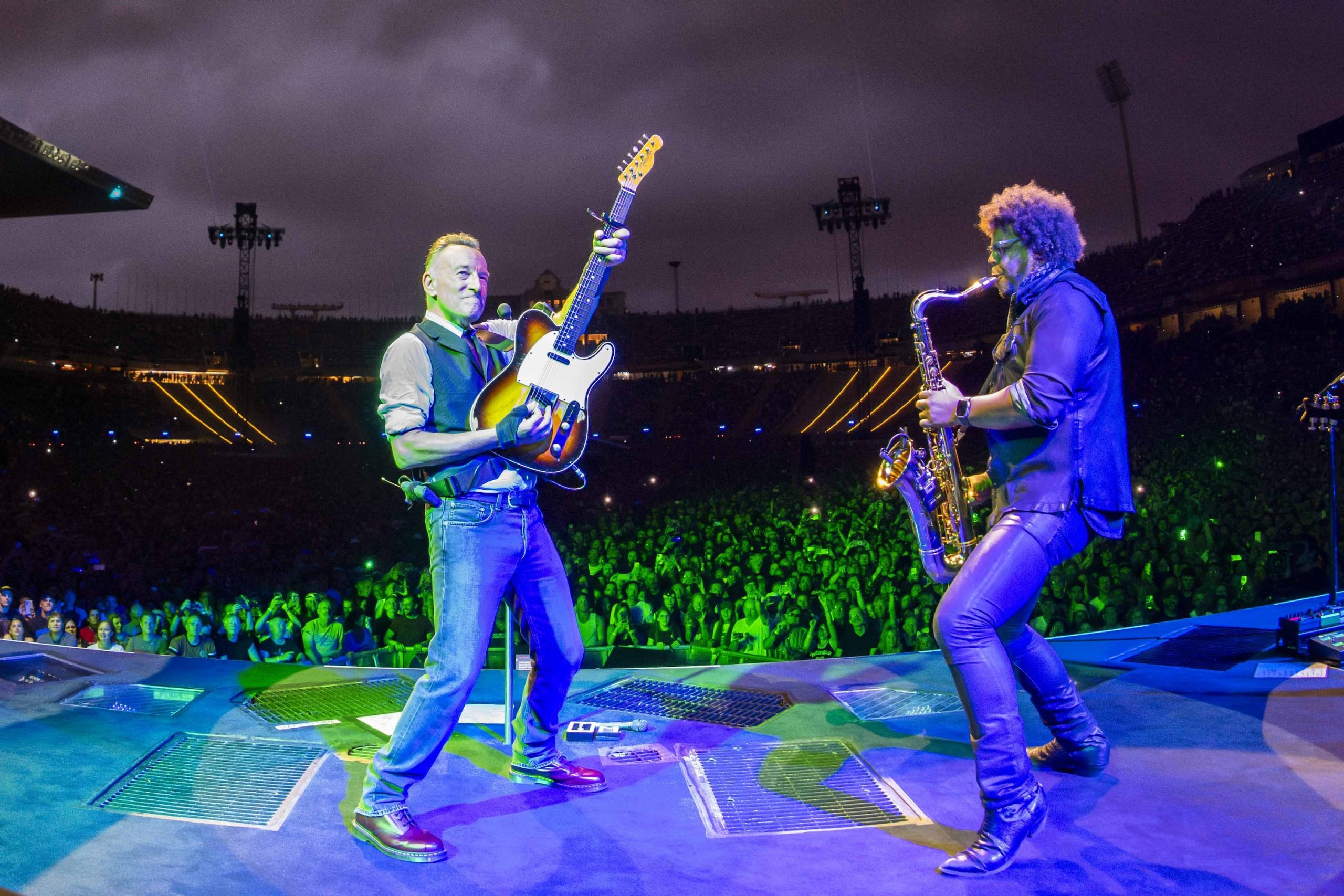 Bruce Springsteen & E Street Band at Estadi Olímpic, Barcelona, Spain on June 22, 2024.
