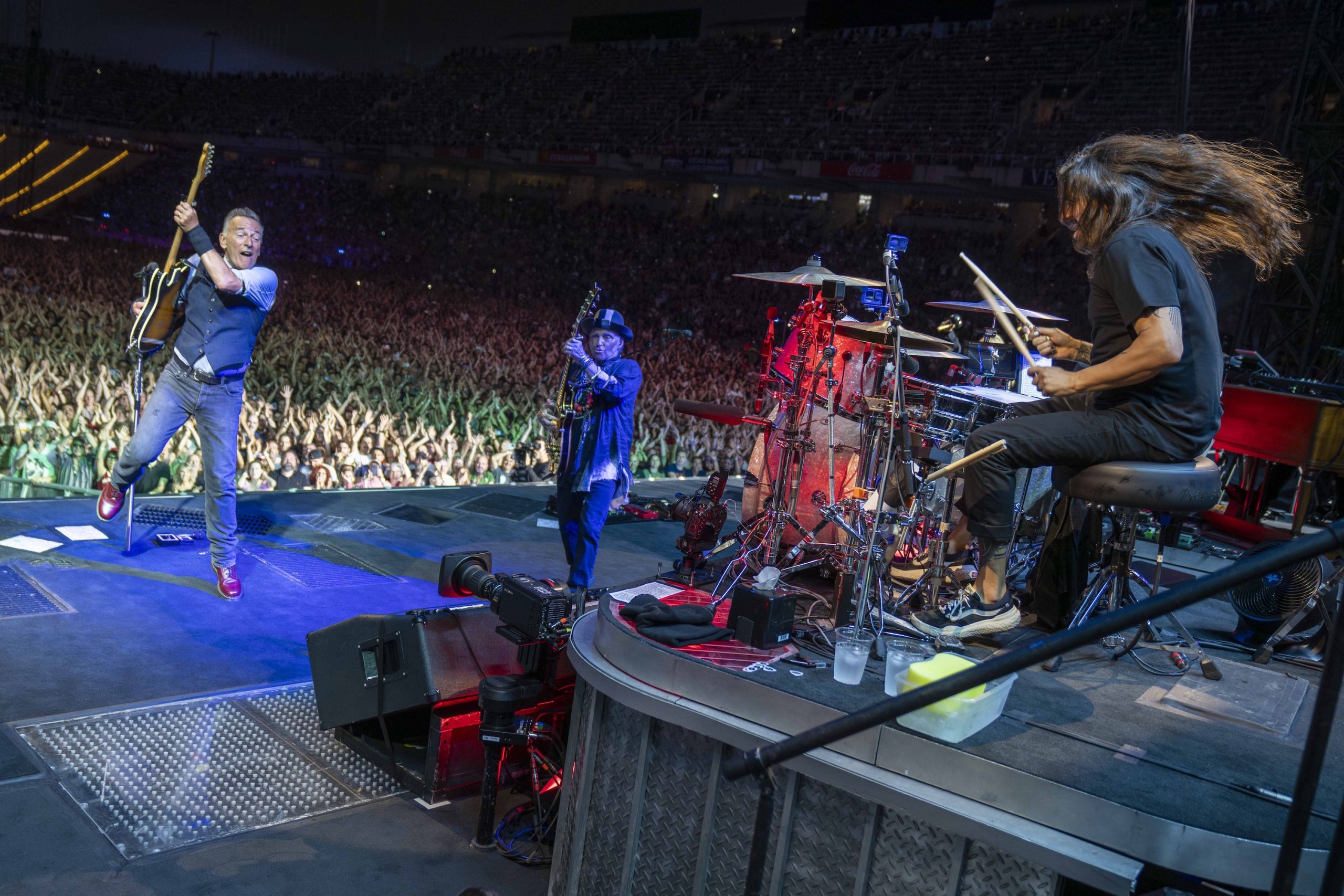 Bruce Springsteen & E Street Band at Estadi Olímpic, Barcelona, Spain on June 22, 2024.
