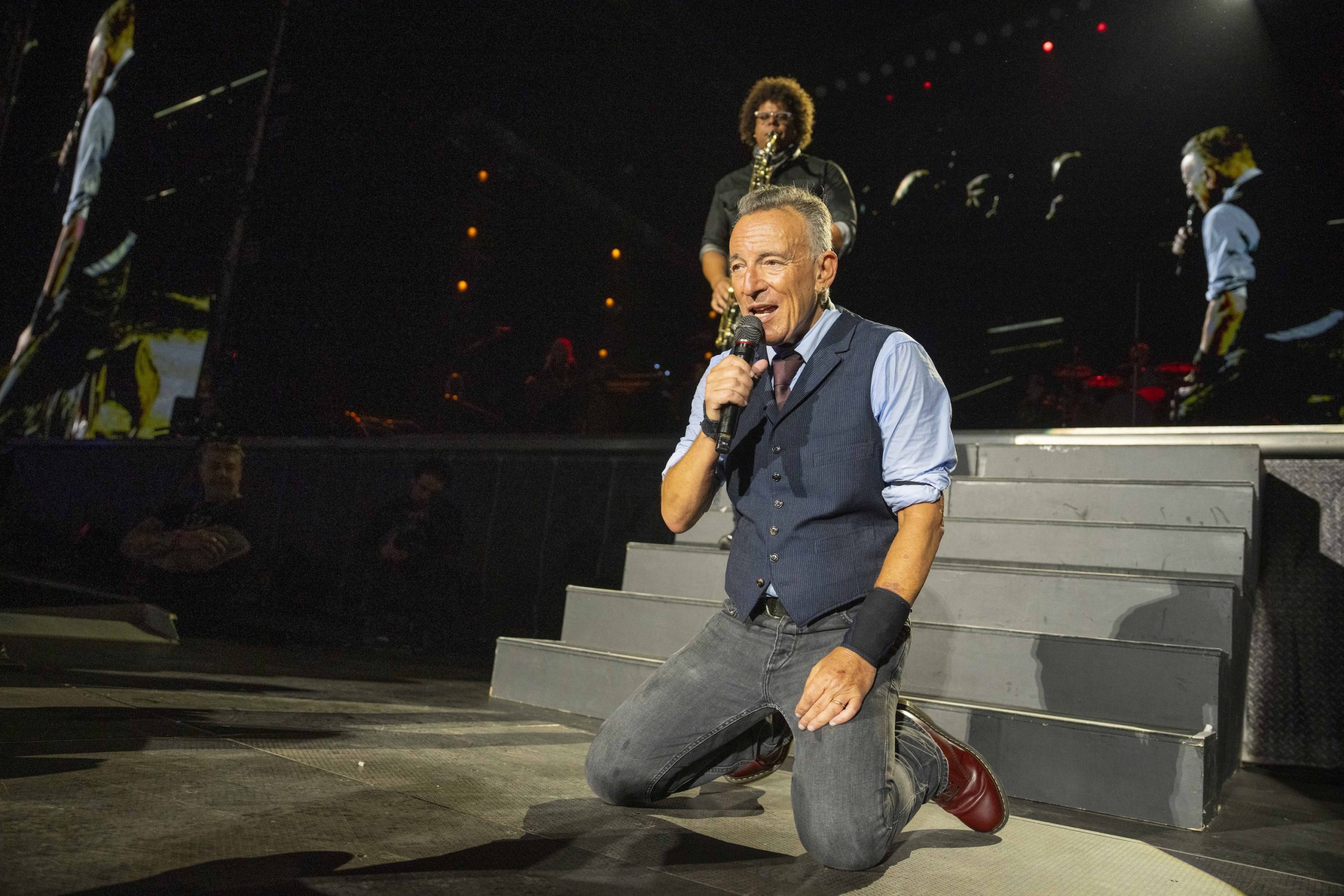 Bruce Springsteen & E Street Band at Estadi Olímpic, Barcelona, Spain on June 22, 2024.