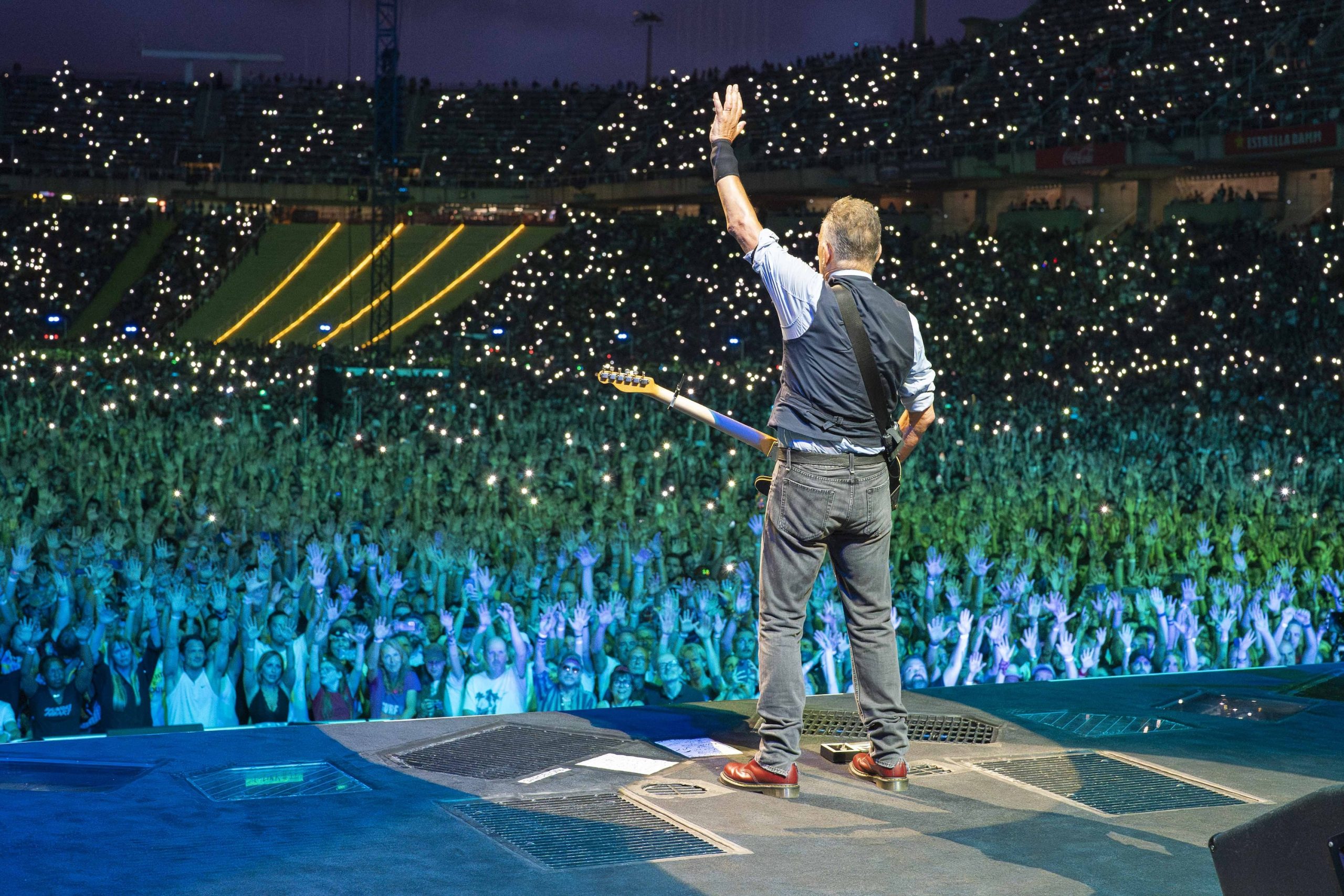 Bruce Springsteen & E Street Band at Estadi Olímpic, Barcelona, Spain on June 22, 2024.