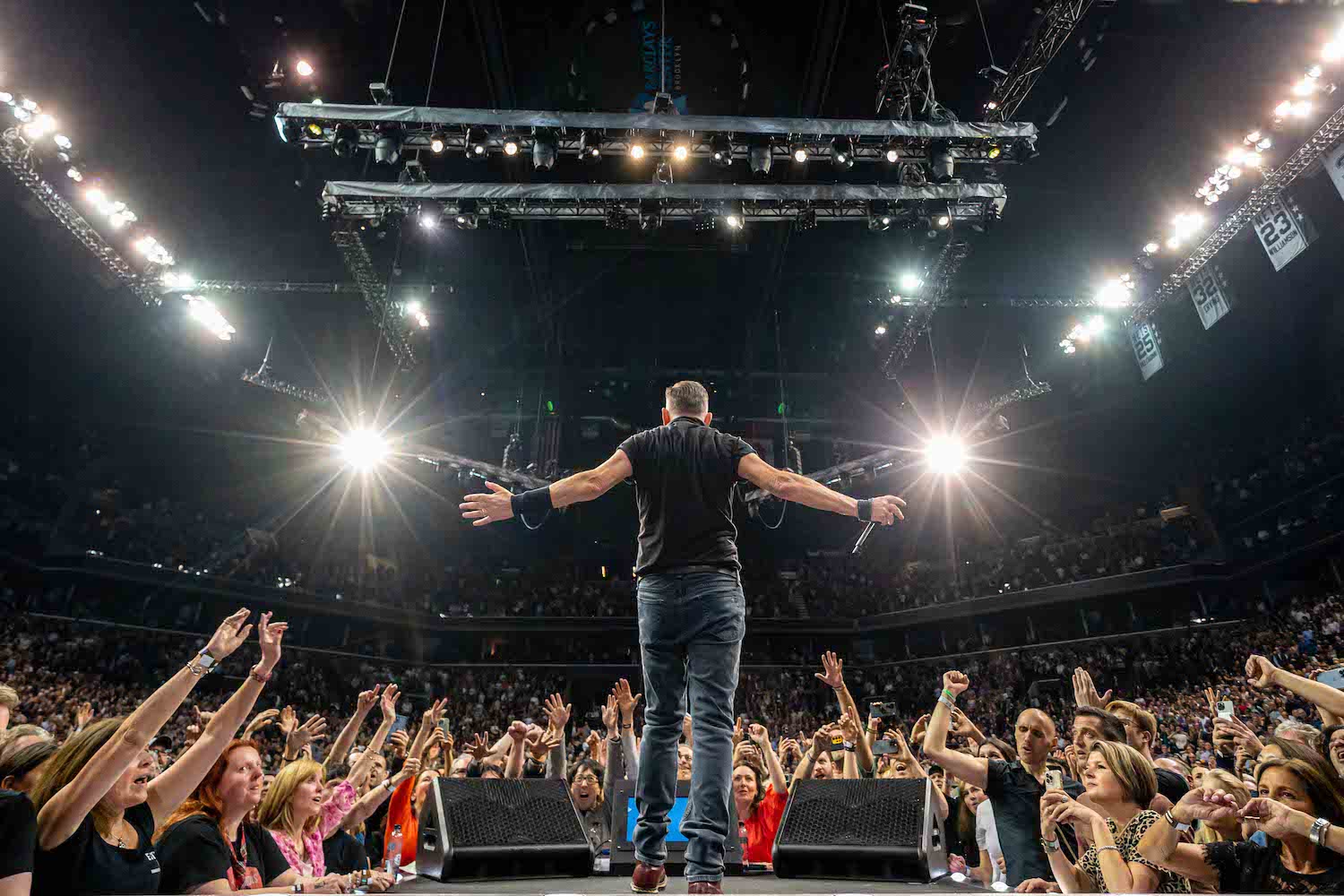Bruce Springsteen & E Street Band at Barclays Center, Brooklyn, NY on April 3, 2023.