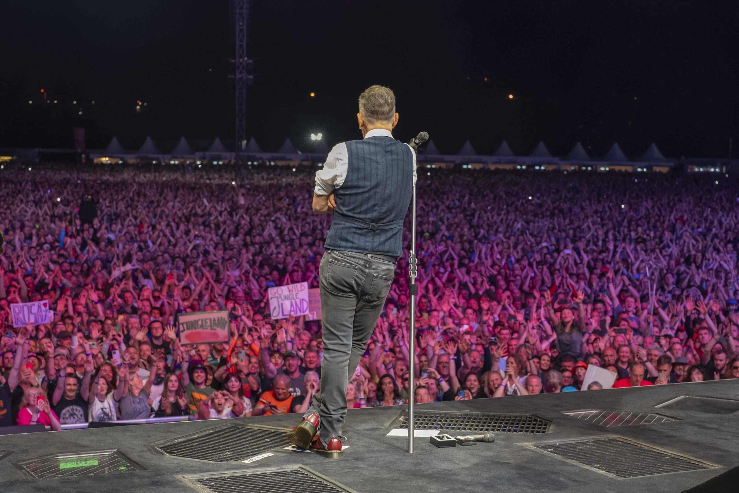 Bruce Springsteen & E Street Band at Boucher Road, Belfast, Northern Ireland on May 9, 2024.