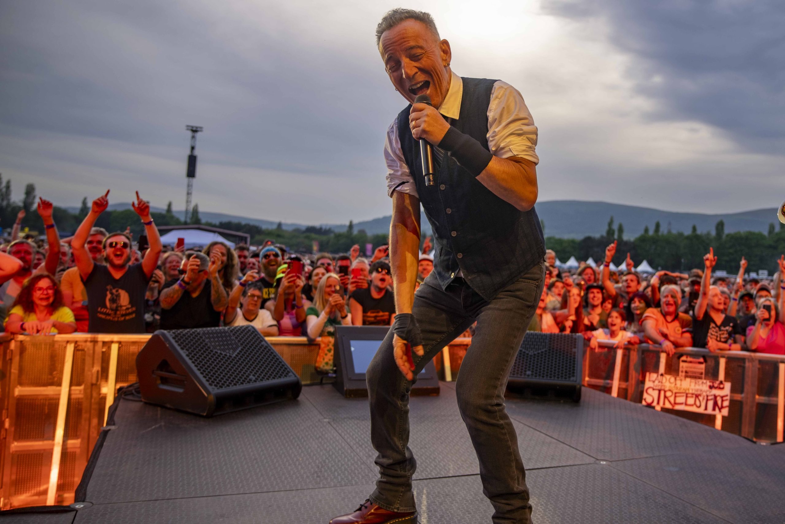 Bruce Springsteen & E Street Band at Boucher Road, Belfast, Northern Ireland on May 9, 2024.