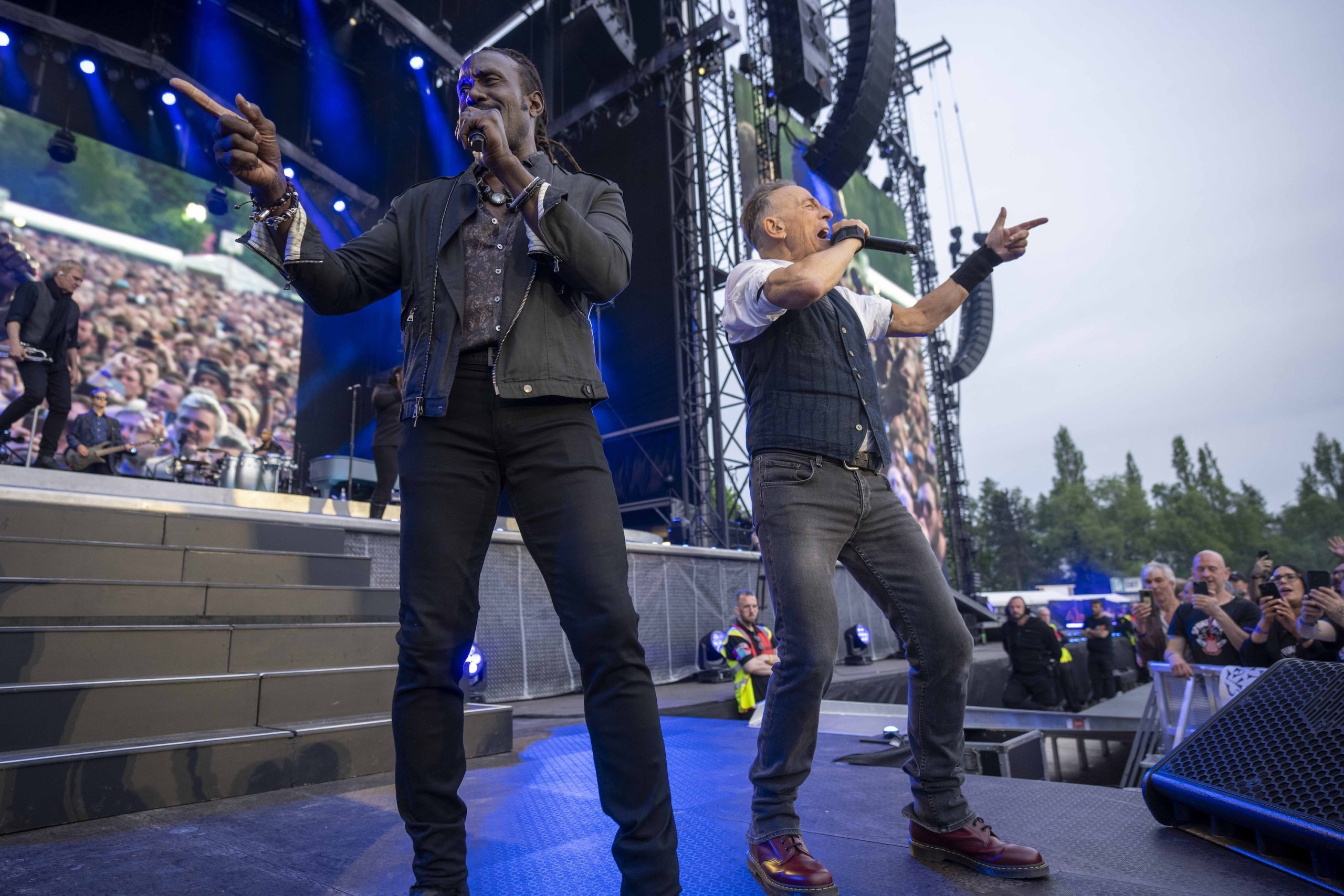 Bruce Springsteen & E Street Band at Boucher Road, Belfast, Northern Ireland on May 9, 2024.