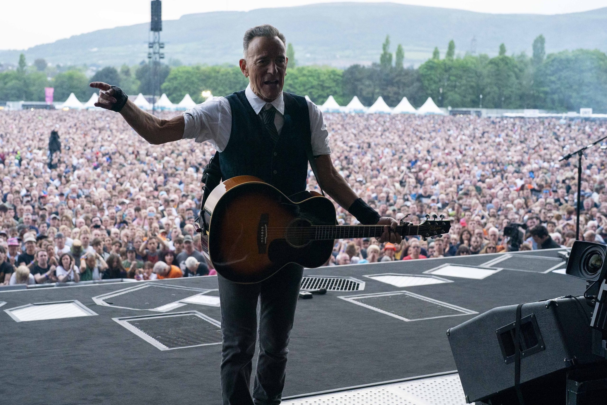 Bruce Springsteen & E Street Band at Boucher Road, Belfast, Northern Ireland on May 9, 2024.