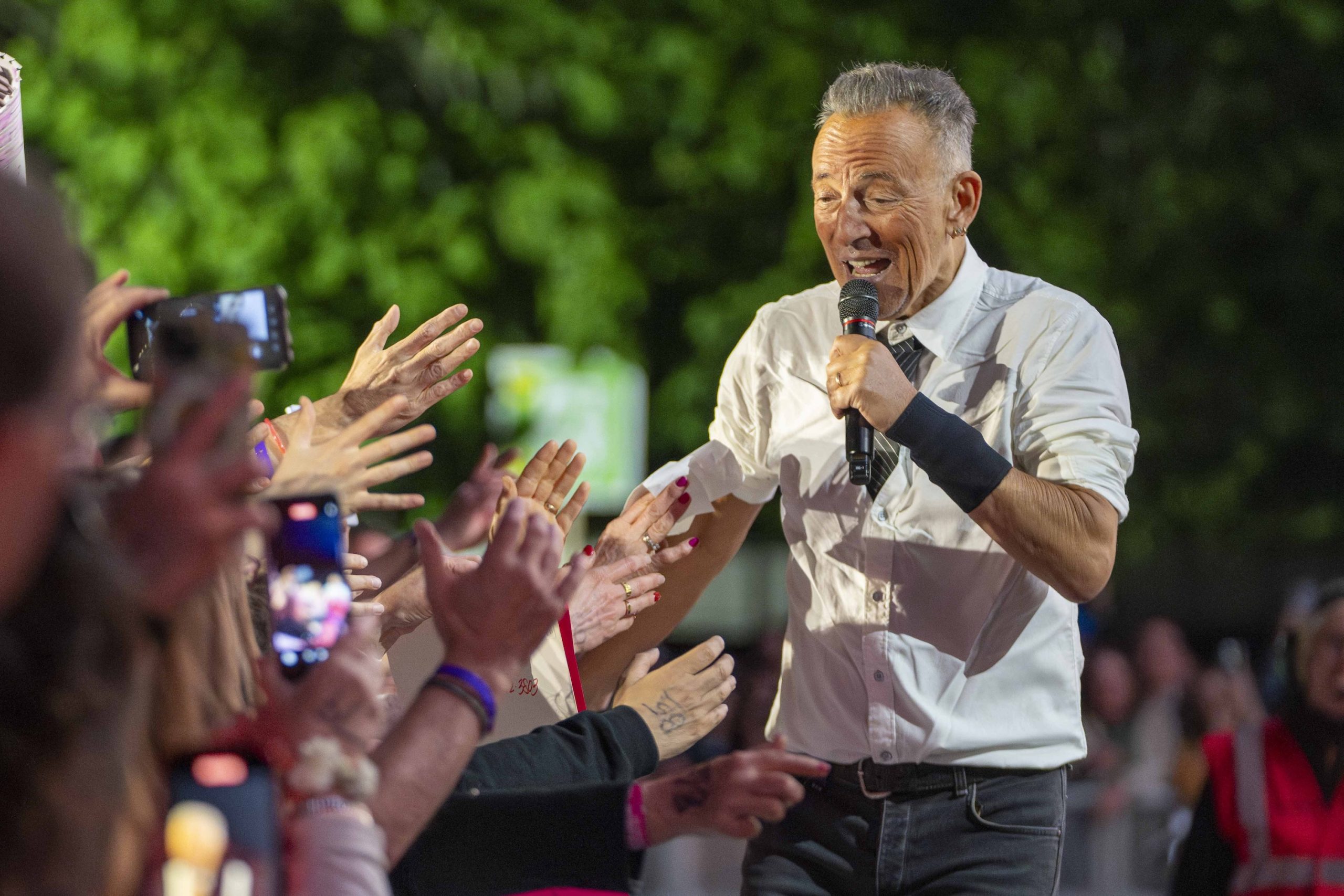 Bruce Springsteen & E Street Band at Boucher Road, Belfast, Northern Ireland on May 9, 2024.