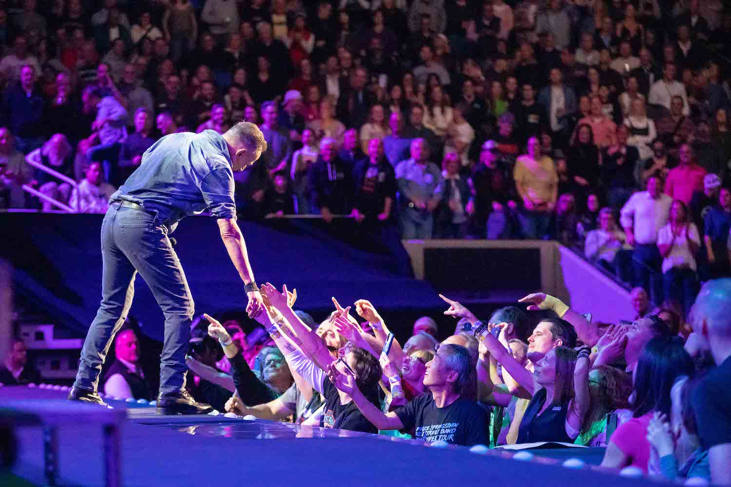 Bruce Springsteen & E Street Band at UBS Arena, Belmont Park, NY on April 9, 2023.