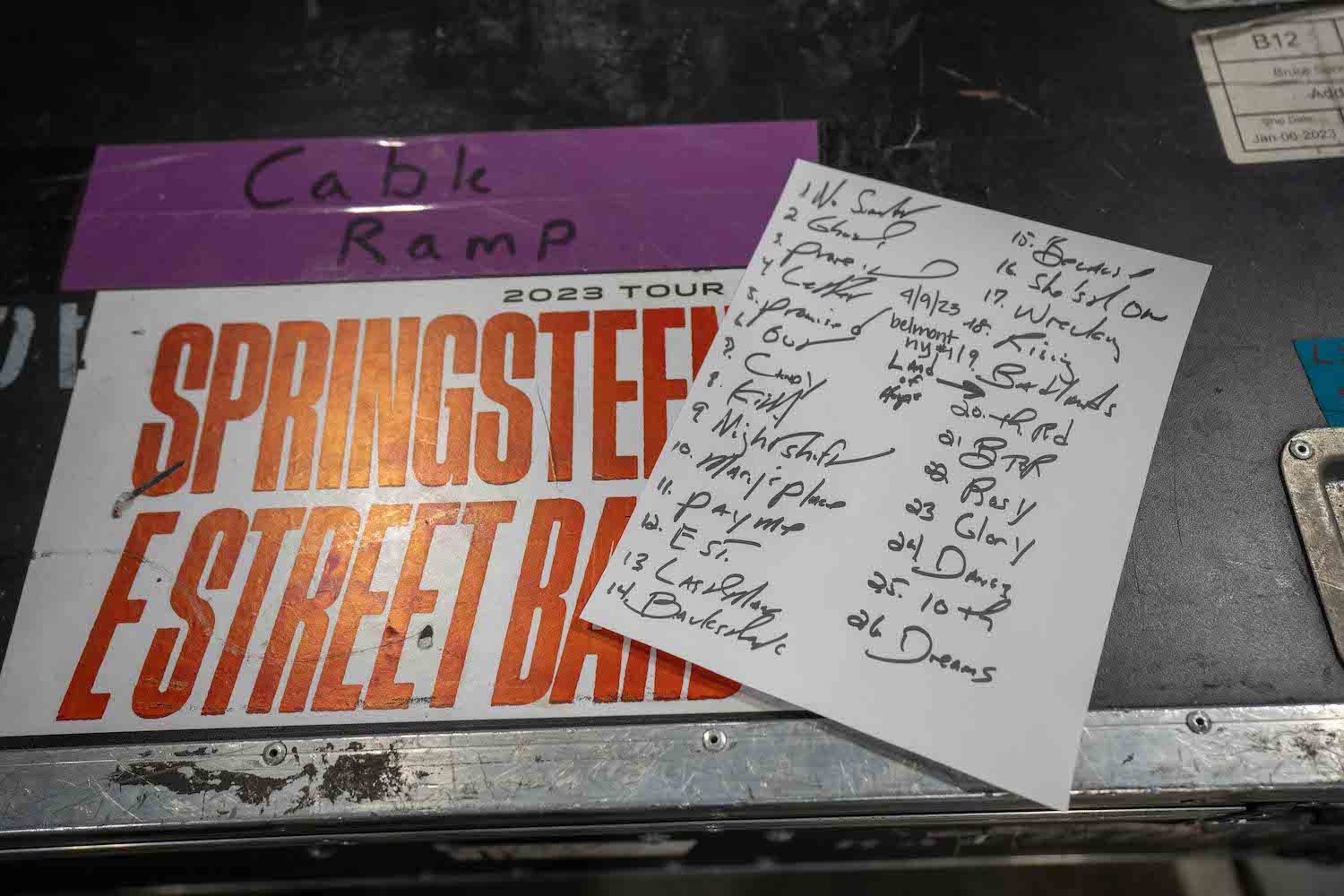 Bruce Springsteen & E Street Band at UBS Arena, Belmont Park, NY on April 9, 2023.