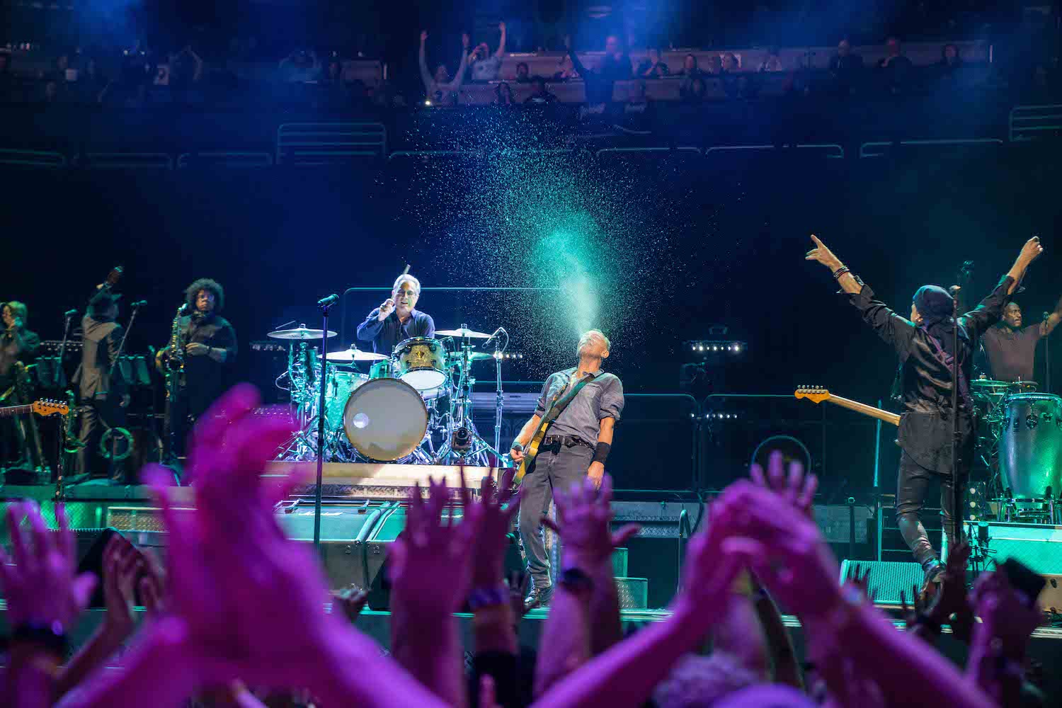 Bruce Springsteen & E Street Band at UBS Arena, Belmont Park, NY on April 9, 2023.