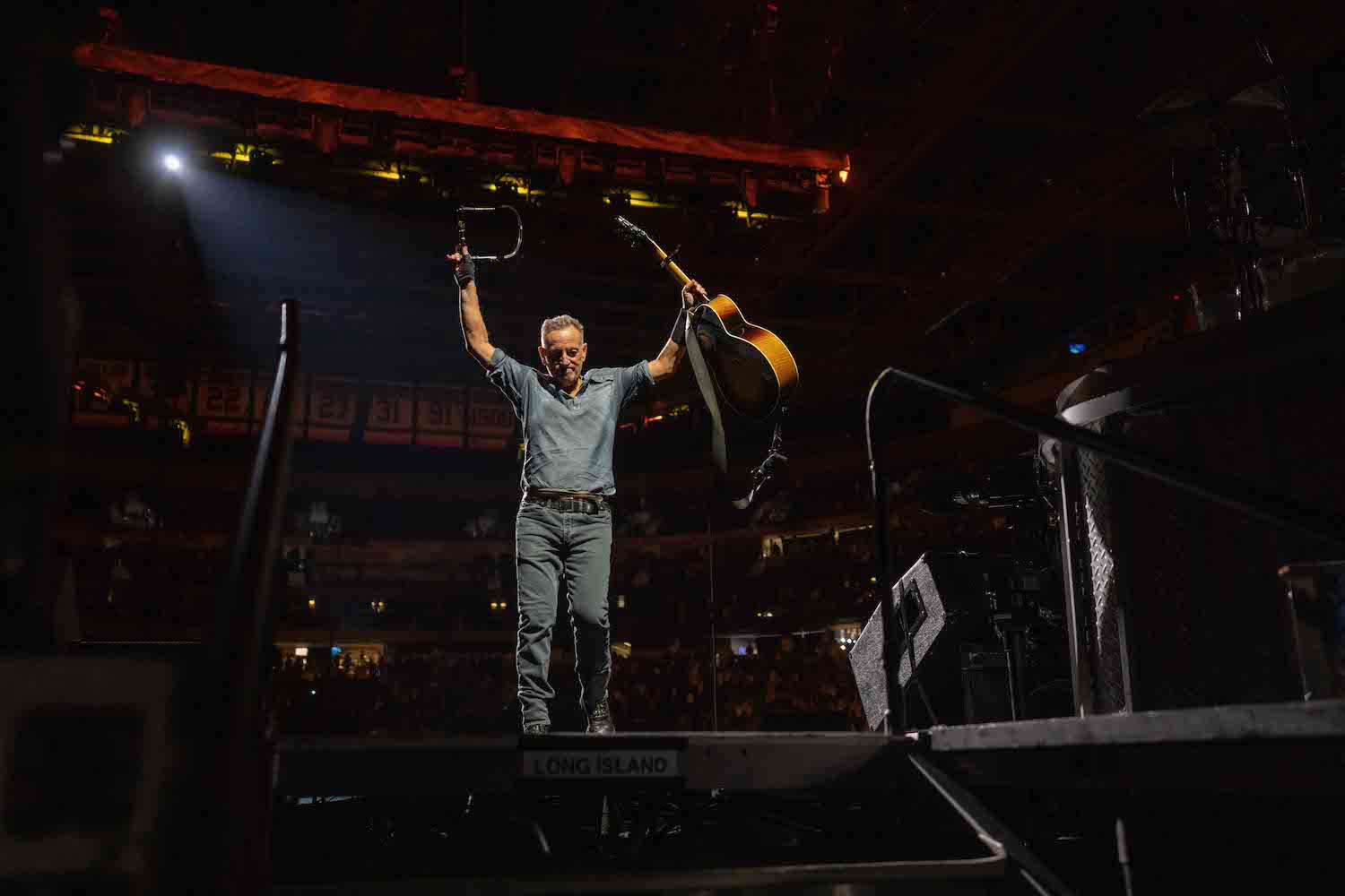 Bruce Springsteen & E Street Band at UBS Arena, Belmont Park, NY on April 9, 2023.