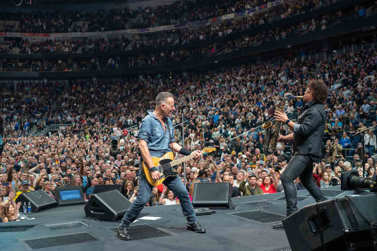 Bruce Springsteen & E Street Band at UBS Arena, Belmont Park, NY on April 9, 2023.