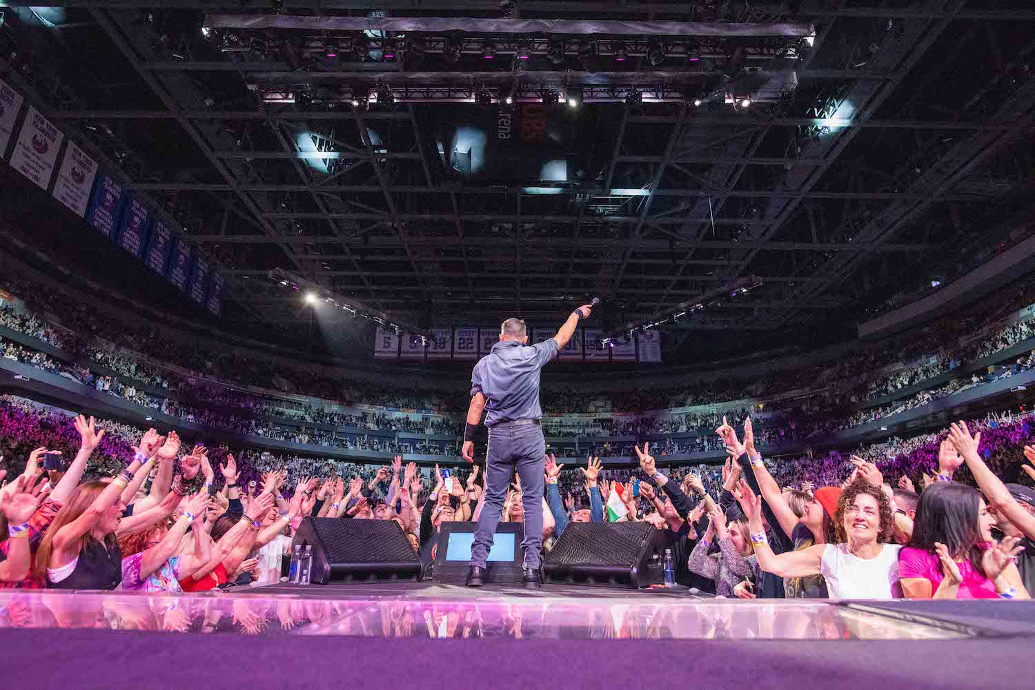 Bruce Springsteen & E Street Band at UBS Arena, Belmont Park, NY on April 9, 2023.