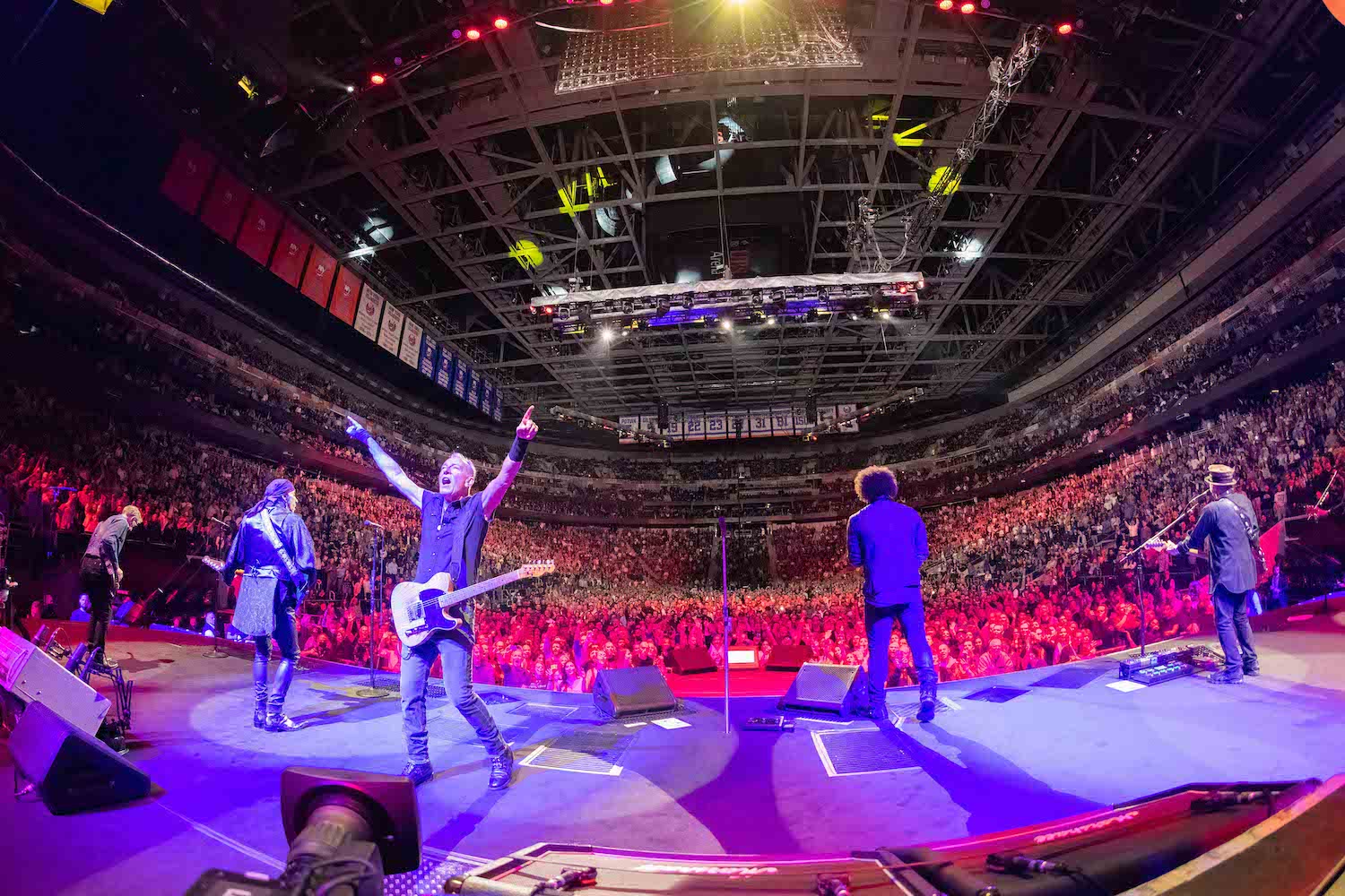 Bruce Springsteen & E Street Band at UBS Arena, Belmont Park, NY on April 11, 2023.