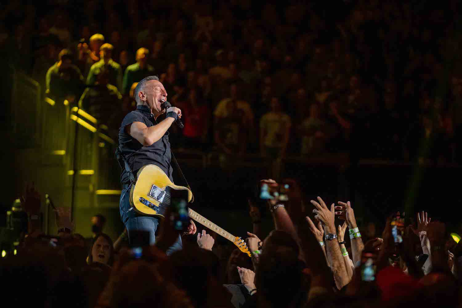 Bruce Springsteen & E Street Band at UBS Arena, Belmont Park, NY on April 11, 2023.