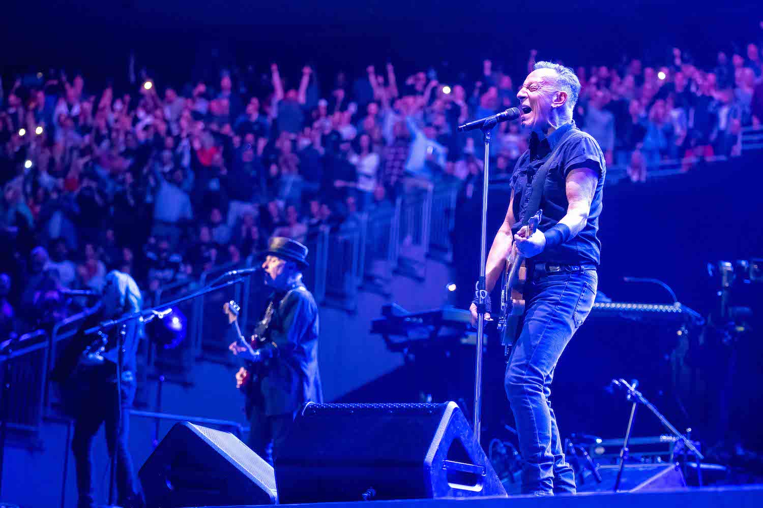 Bruce Springsteen & E Street Band at UBS Arena, Belmont Park, NY on April 11, 2023.