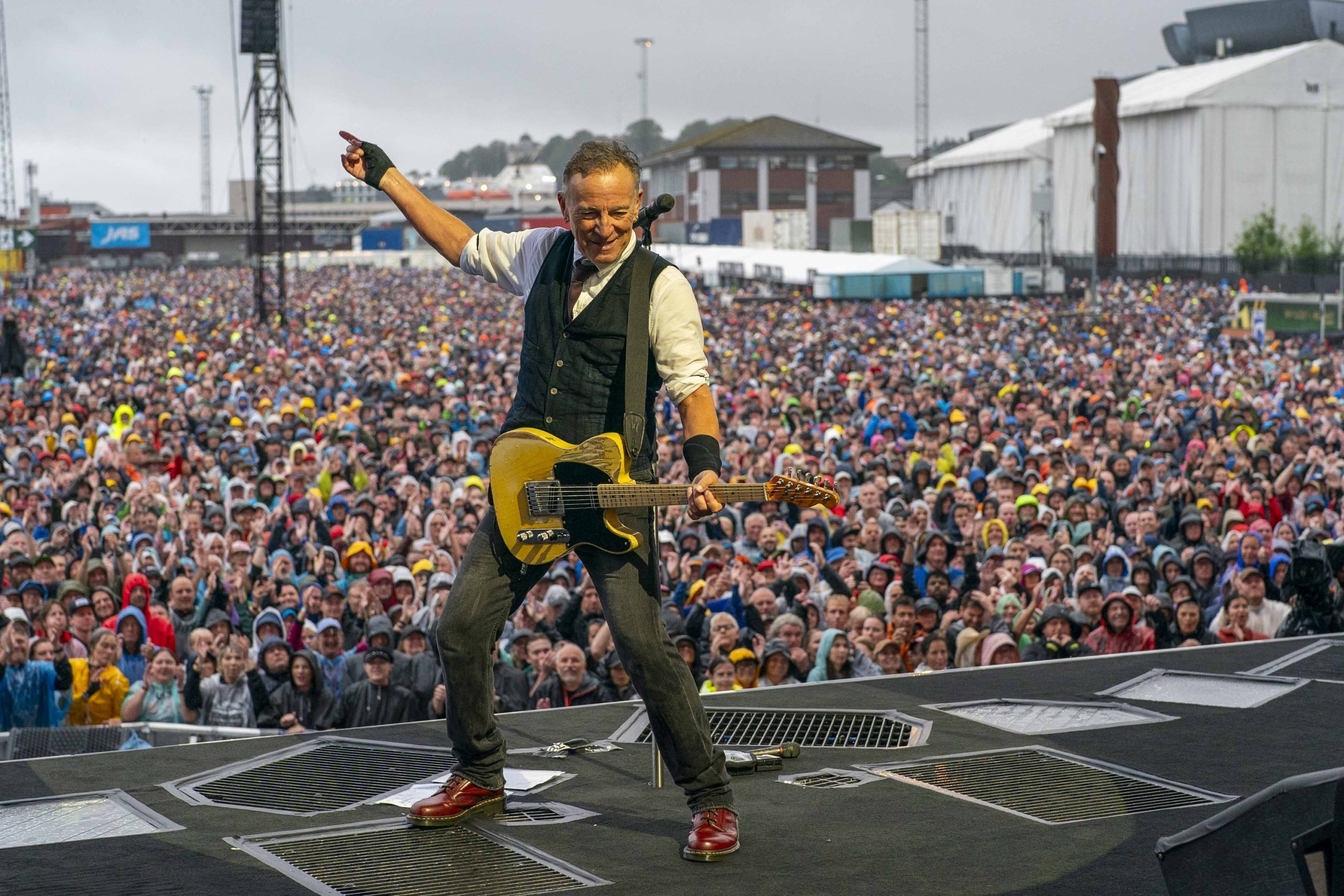 Bruce Springsteen & E Street Band at Dokken, Bergen, Norway on July 21, 2024.