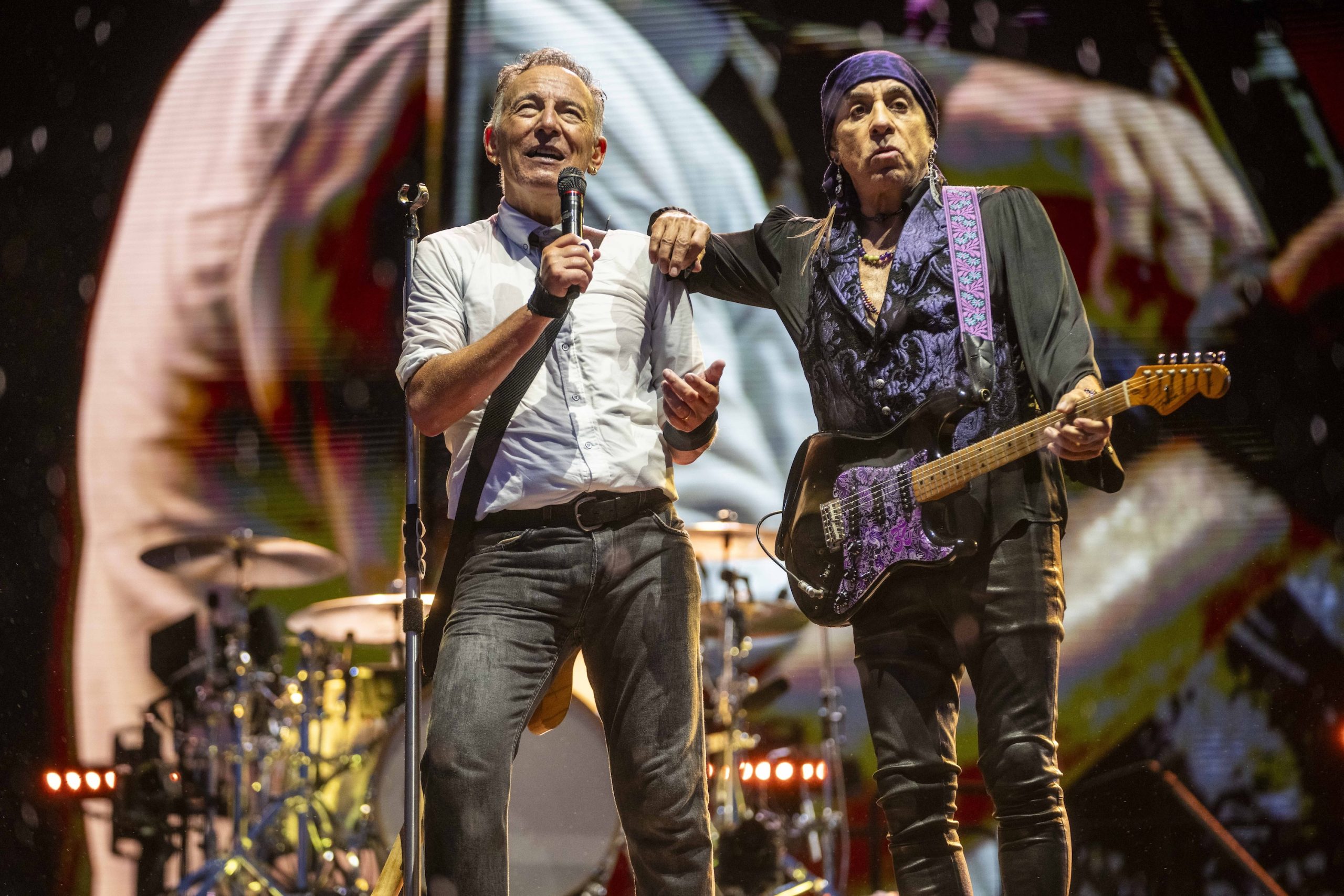 Bruce Springsteen & E Street Band at Dokken, Bergen, Norway on July 21, 2024.