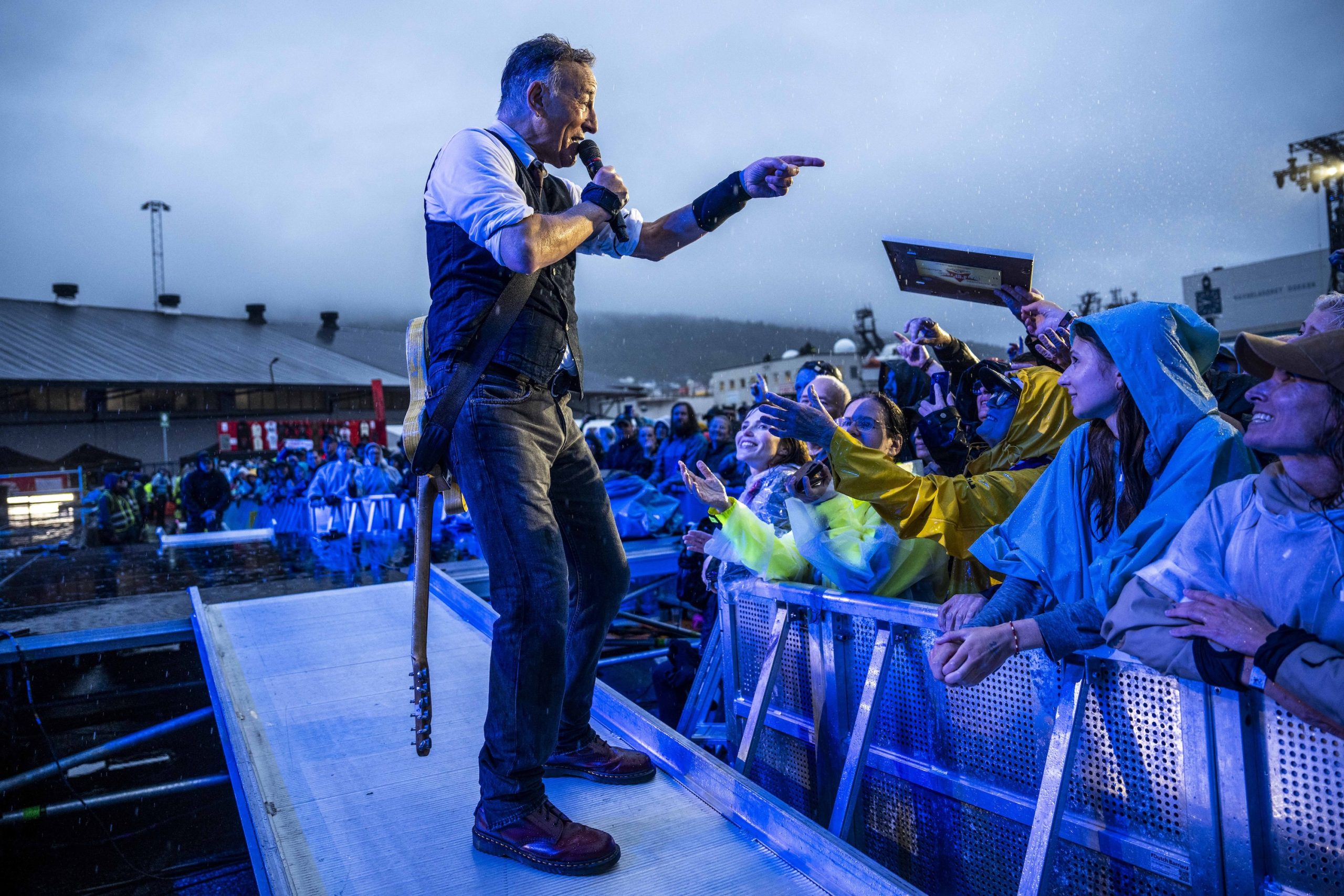 Bruce Springsteen & E Street Band at Dokken, Bergen, Norway on July 21, 2024.